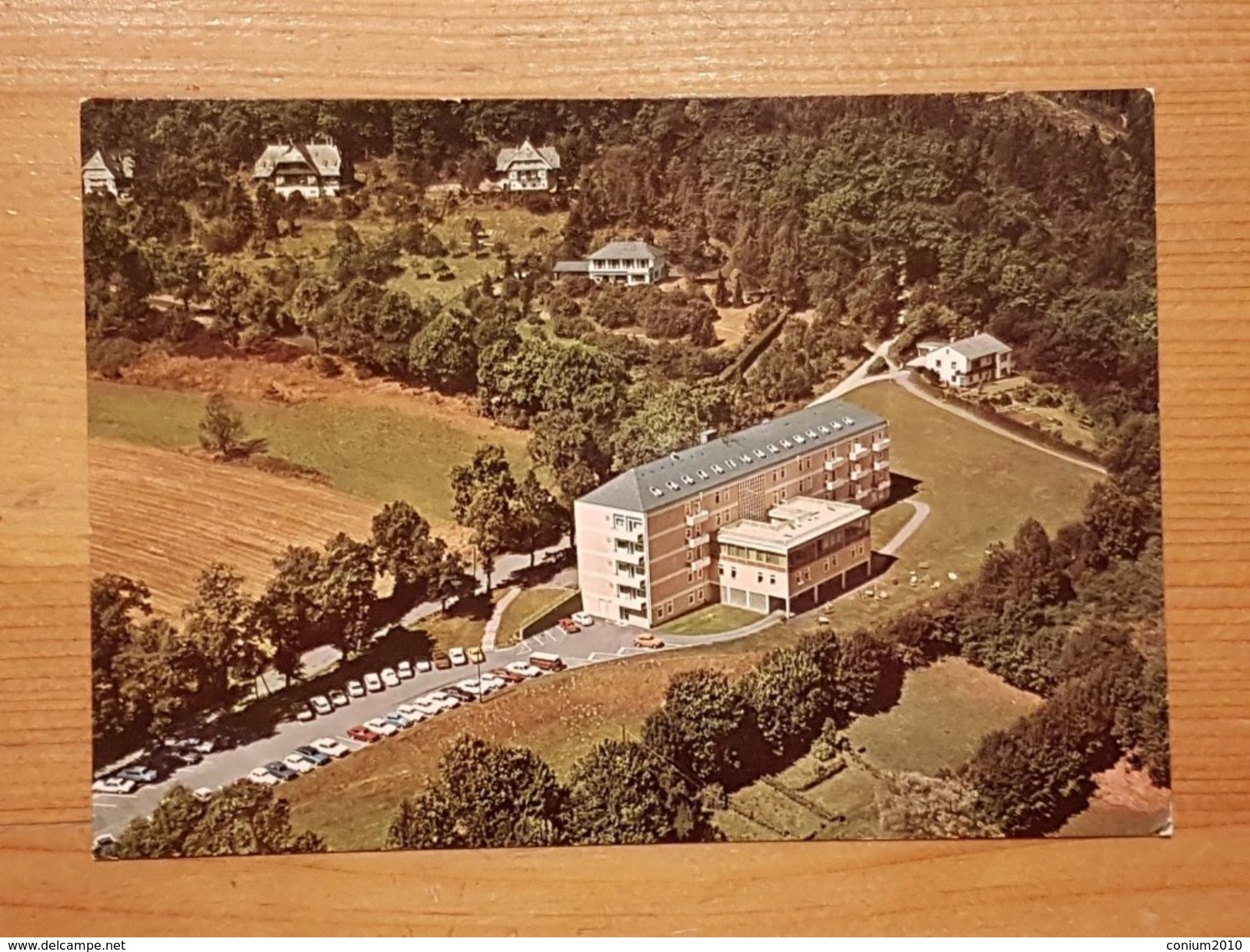 Bad Laasphe, Schloßberg-Sanatorium, Gelaufen 1974 - Bad Laasphe