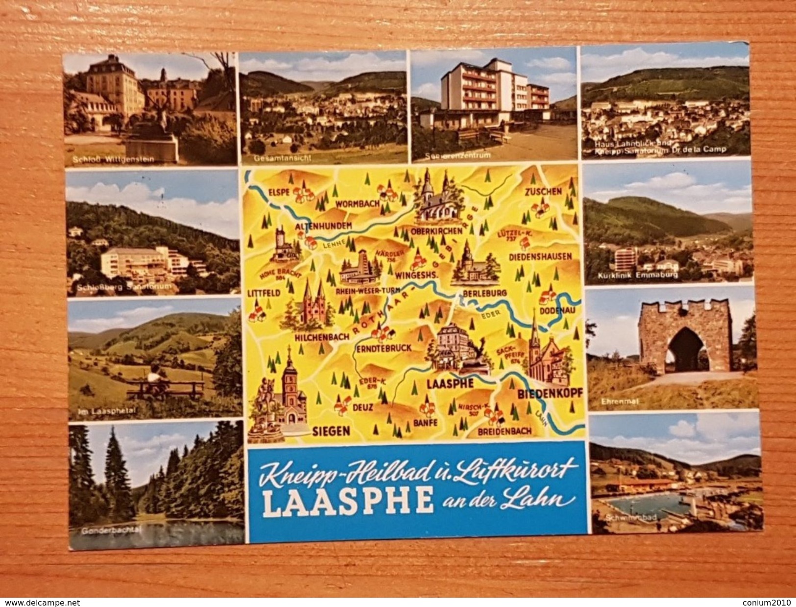 Bad Laasphe, Mehrbild, Gelaufen 1977 - Bad Laasphe