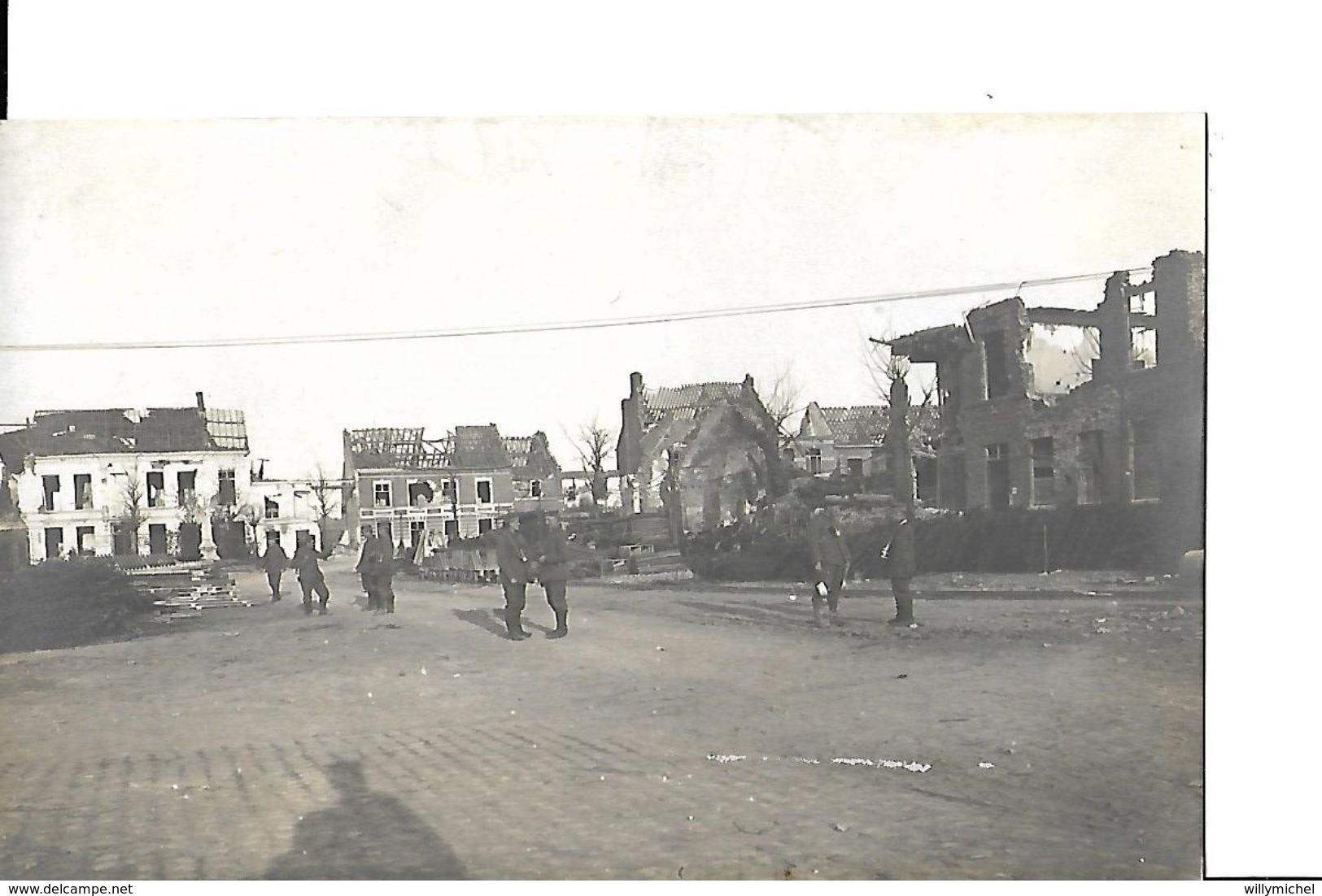 MESEN  MESSINES  DUITSE FOTOKAART   WO I - Mesen