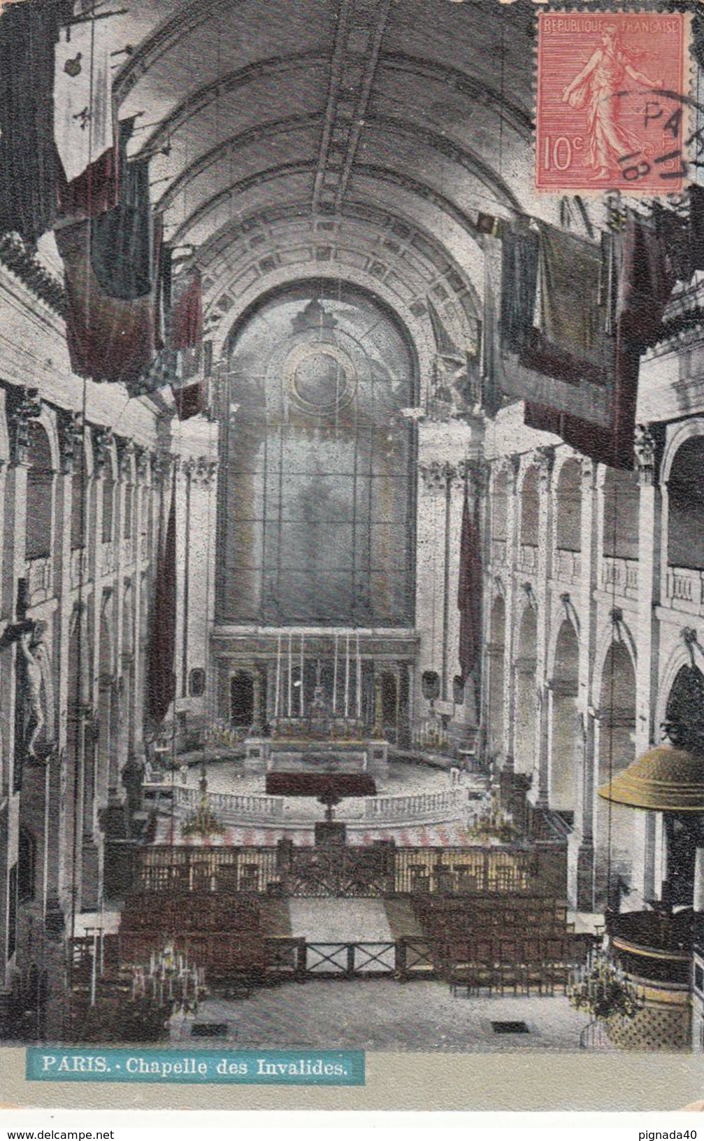 Cp , 75 , PARIS , Chapelle Des Invalides - Churches