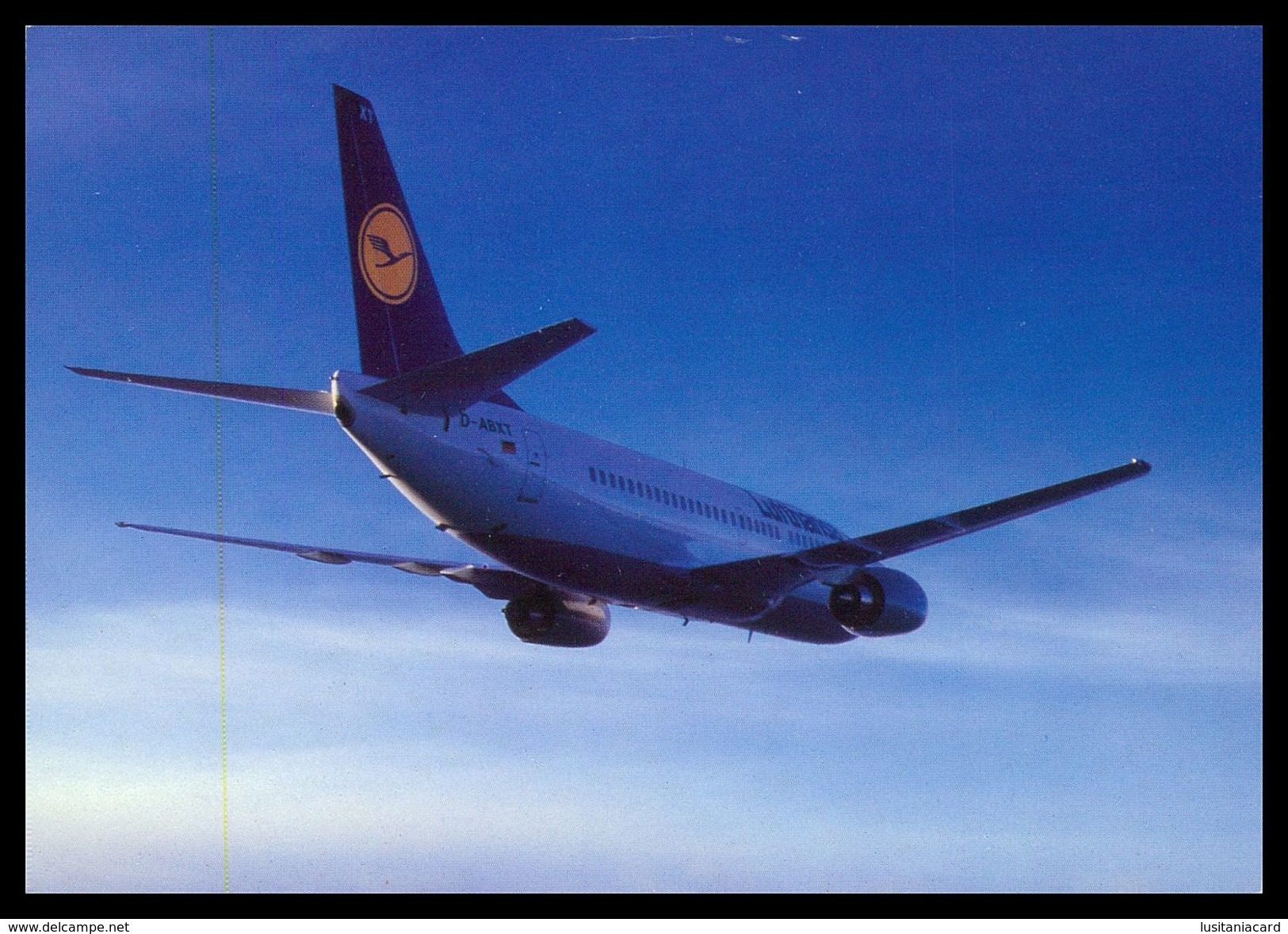 AIRPLANES - MODERN ERA -«LUFTHANSA» 737-300  Carte Postale - 1946-....: Moderne