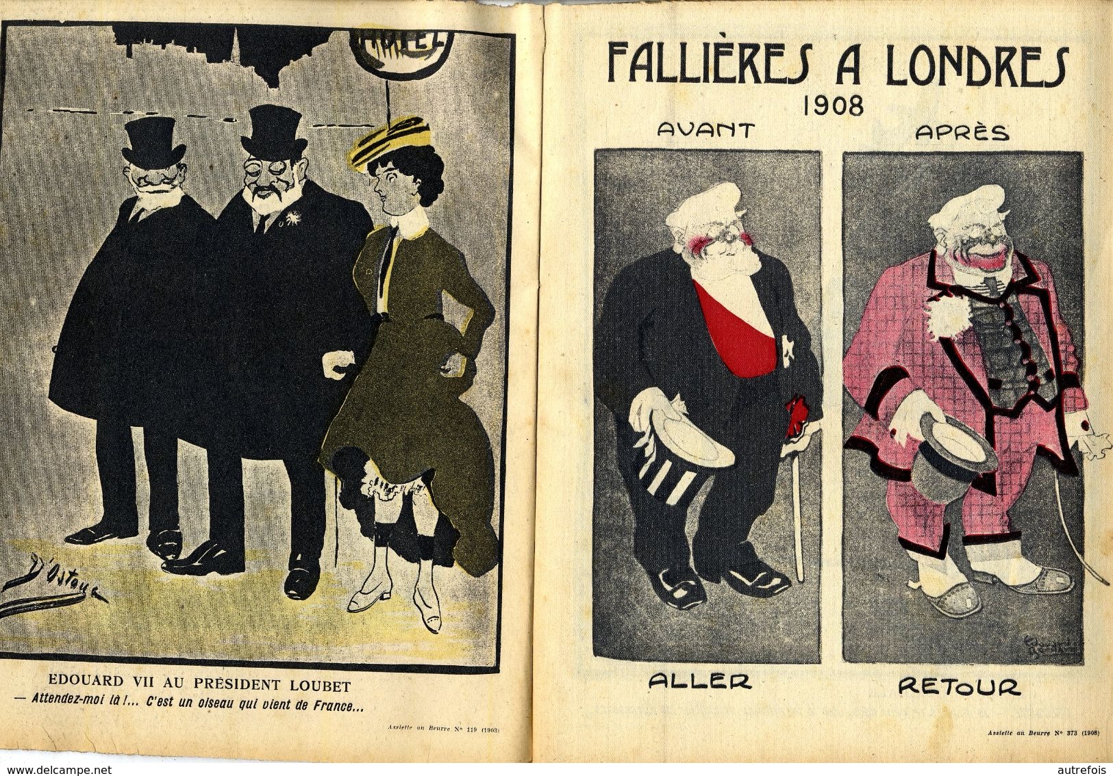 L ASSIETTE AU BEURRE EDITION SPECIALE  VIVE L ANGLETERRE  N° 119  1903  -  44 PAGES  -  PLUSIEURS ILLUSTRATEURS - 1900 - 1949