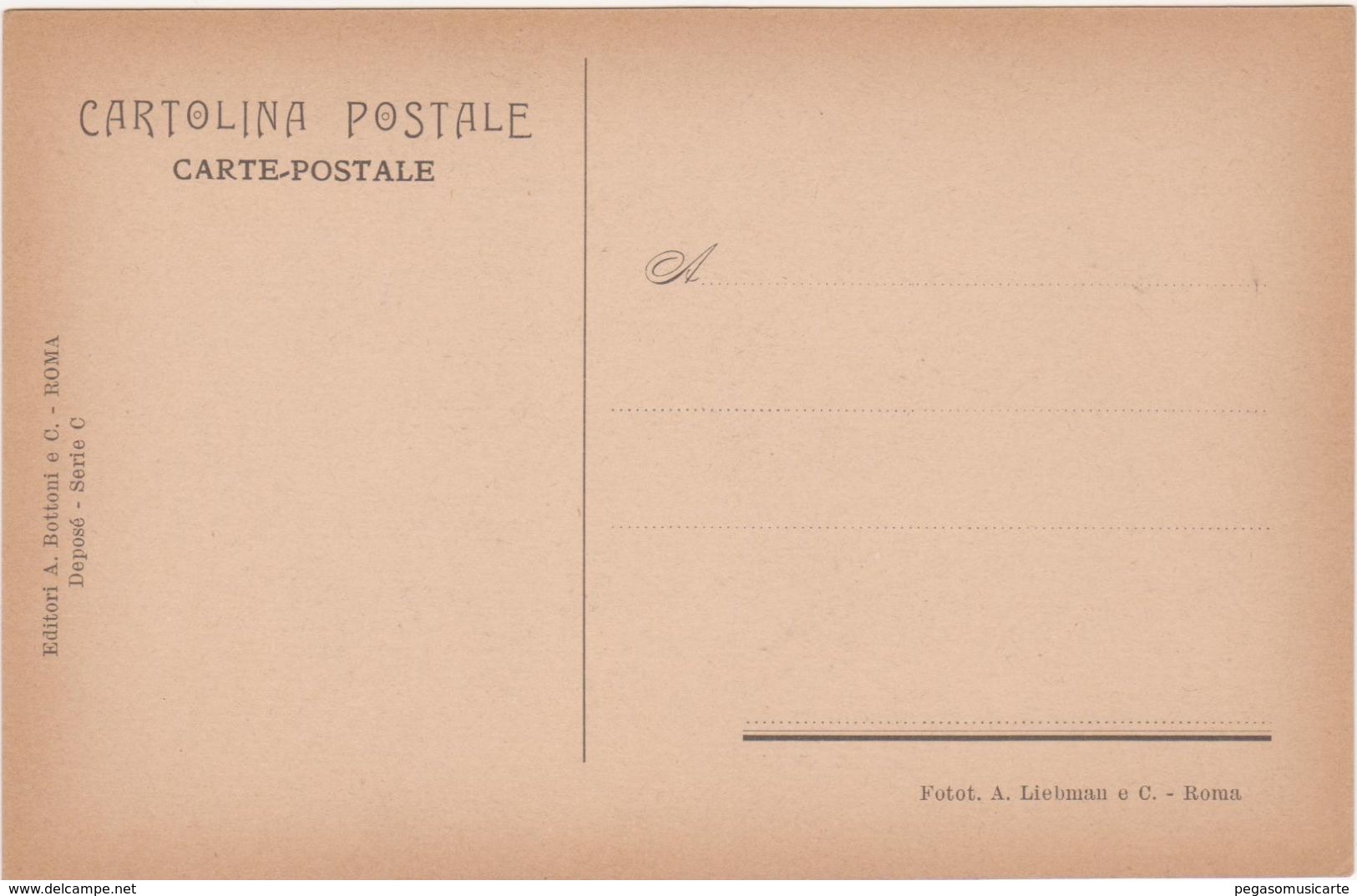 424 - DANTE ALIGHIERI DIVINA COMMEDIA PARADISO CANTO I TERZINA 16 ED BOTTONI ROMA 1900 CIRCA - Oggetti D'arte