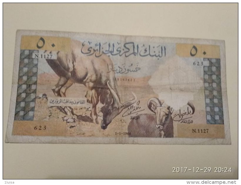 50 Francs 1964 - Algerije