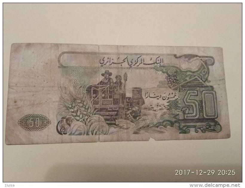 50 Francs 1977 - Algeria