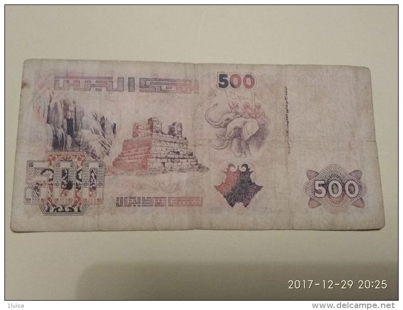 500 Francs 1988 - Algeria