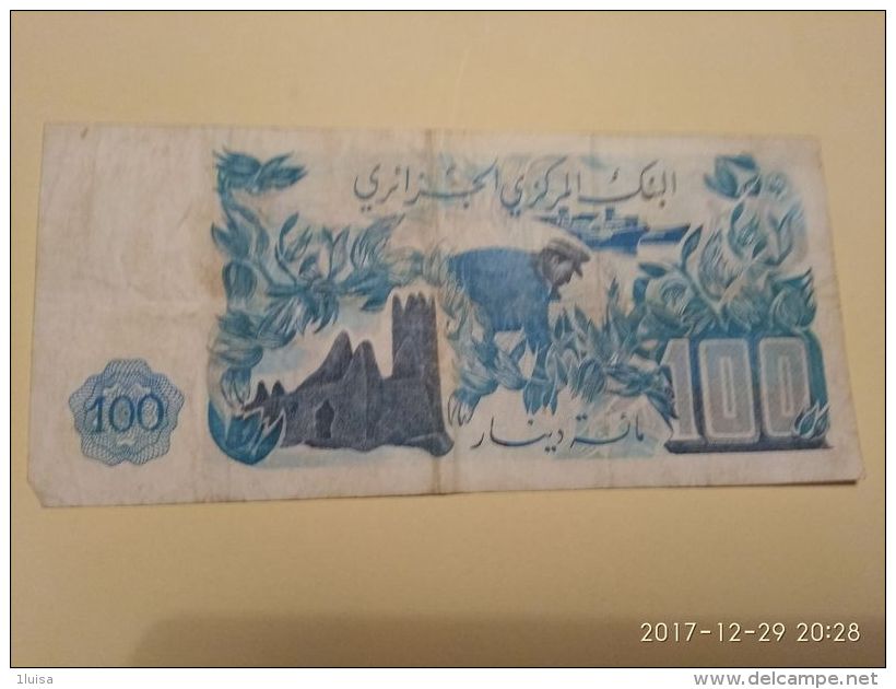 100 Francs 1981 - Algeria
