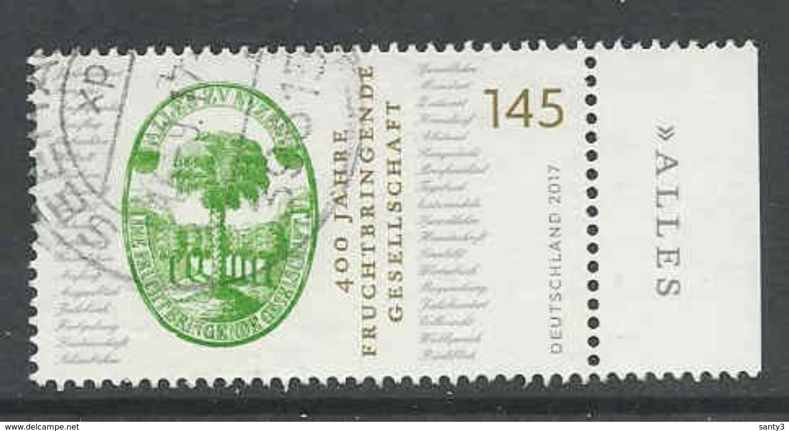 Duitsland, Mi 3328 Jaar 2017, Hogere Waarde,  Gestempeld, Zie Scan - Used Stamps