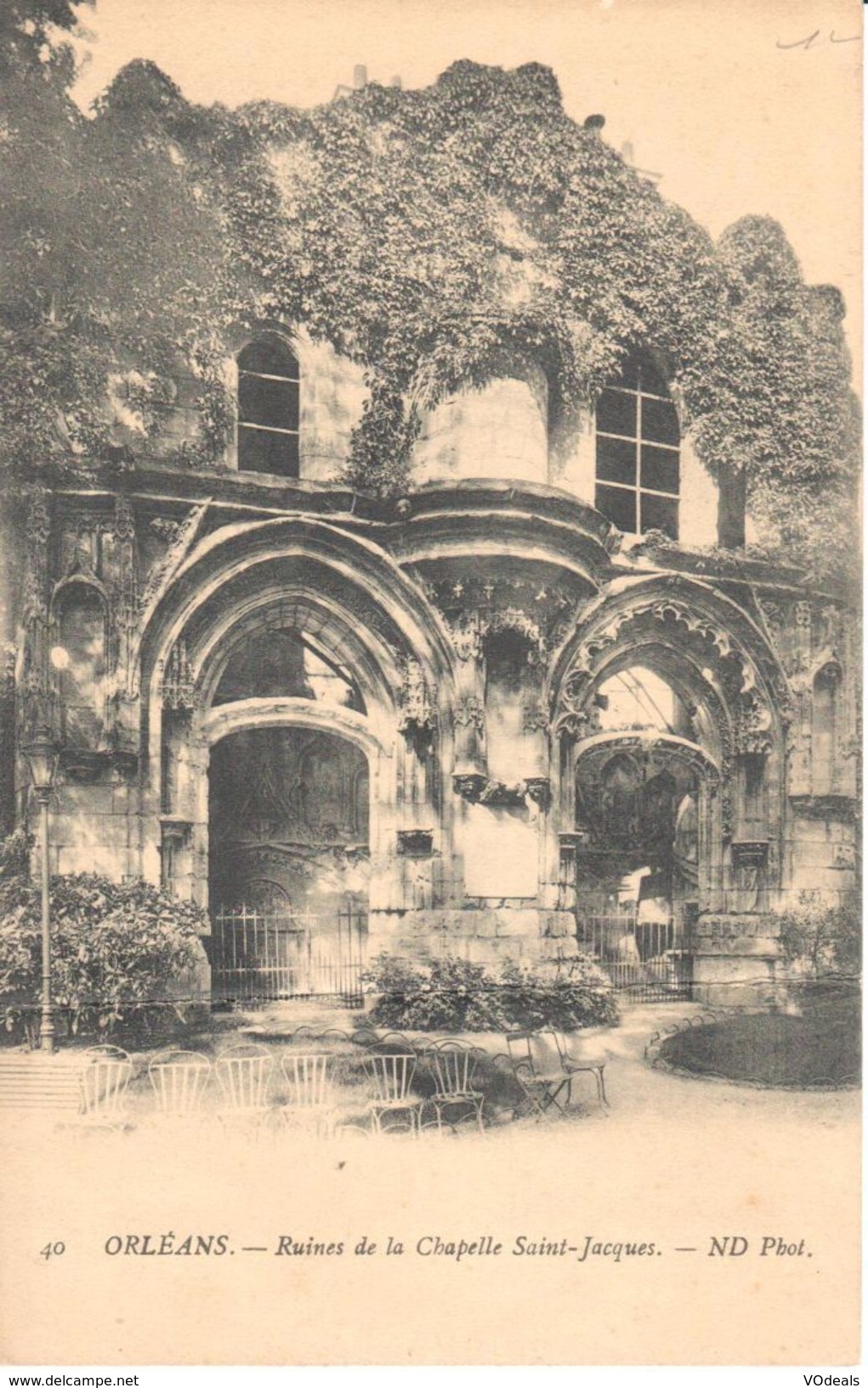 (45) Orléans - CPA - Ruines De La Chapelle Saint-Jacques - Orleans