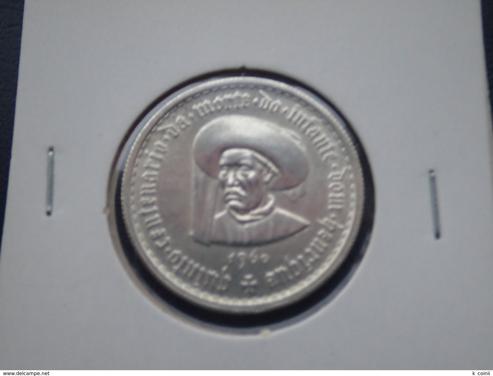 Portugal - 5 Escudos (5$00) 1960 Infante D. Henrique Silver - UNC - Portugal