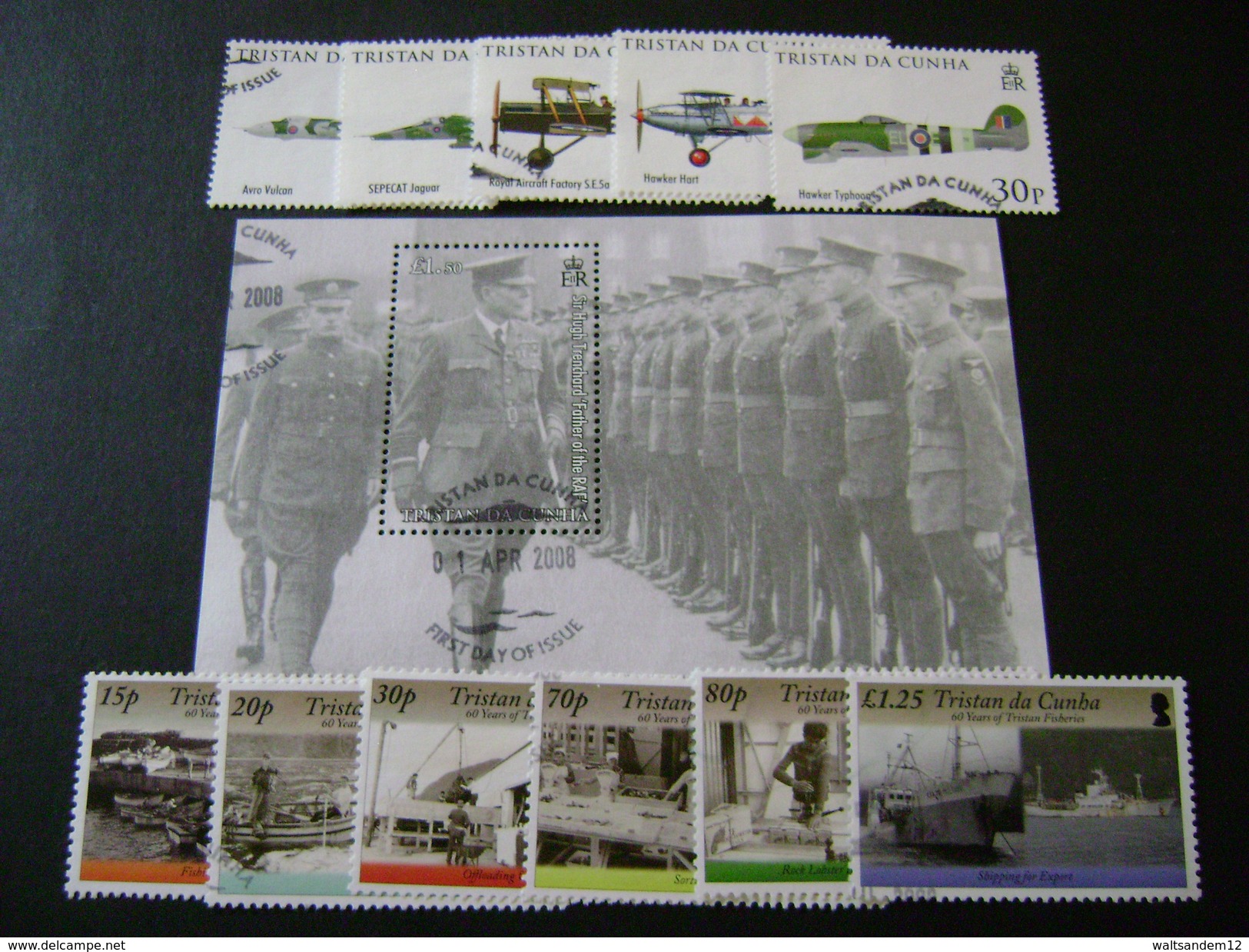 Tristan Da Cunha 2008 Commemorative Issues - Used - Tristan Da Cunha