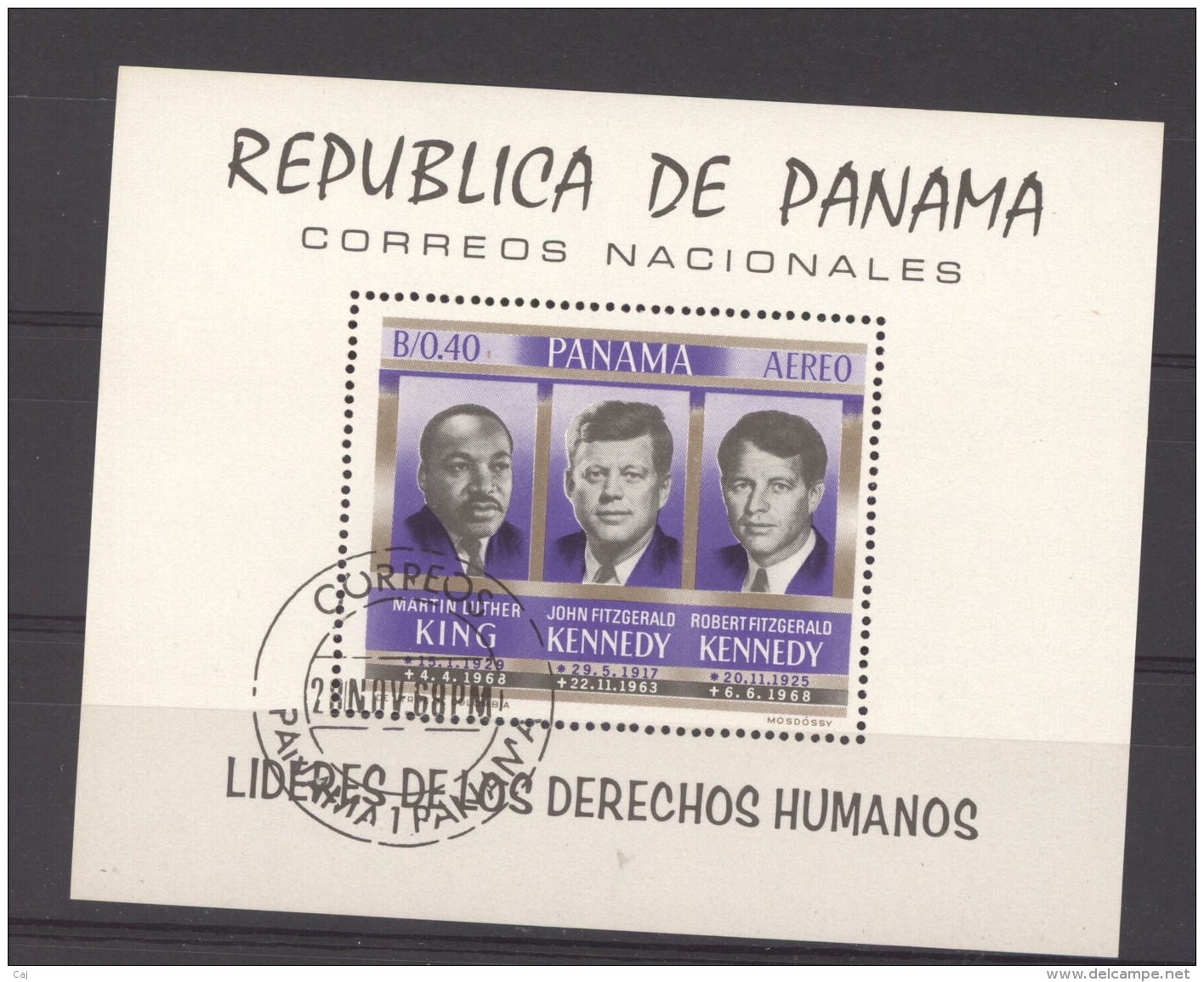 Panama  -  Bloc   :  Kennedy - Luther King  (o) - Panama