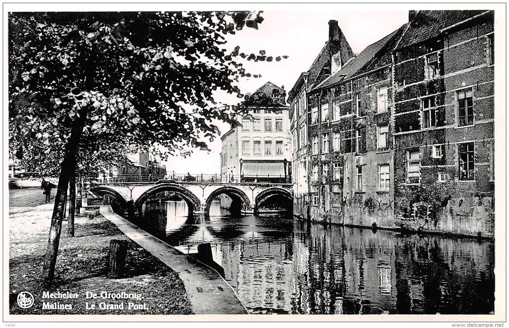 MECHELEN - De Grootbrug. - Mechelen