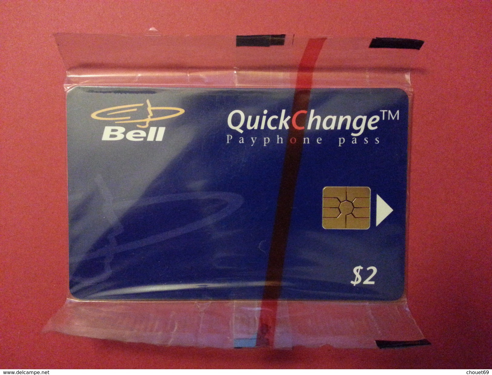 2 $ PAYPHONE PASS BLUE CANADA BELL QUICKCHANGE B20002 06/95 NSB MINT BLISTER - Canada