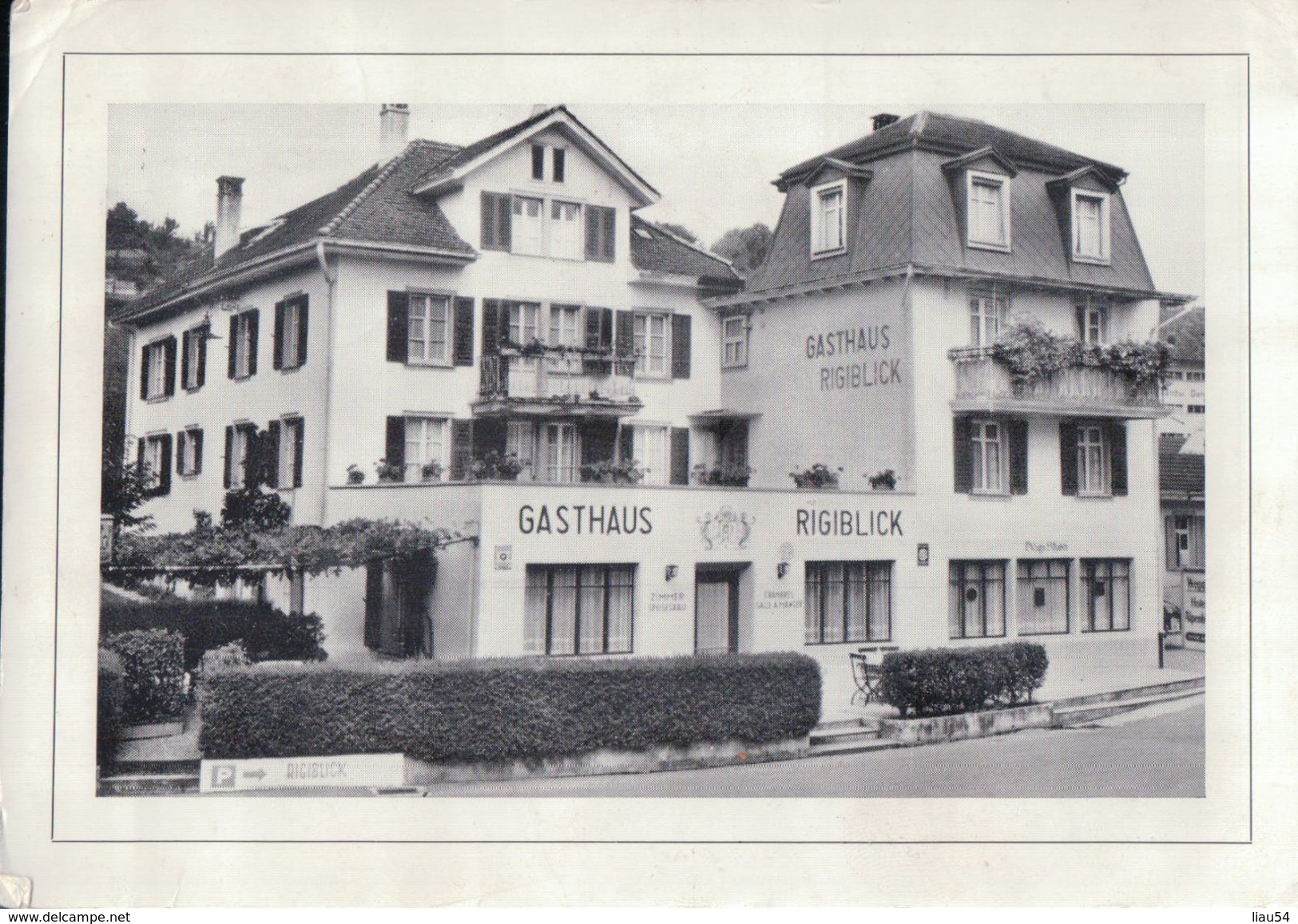 Küssnacht A. R. HOTEL RIGIBLICK (1957) - Küssnacht