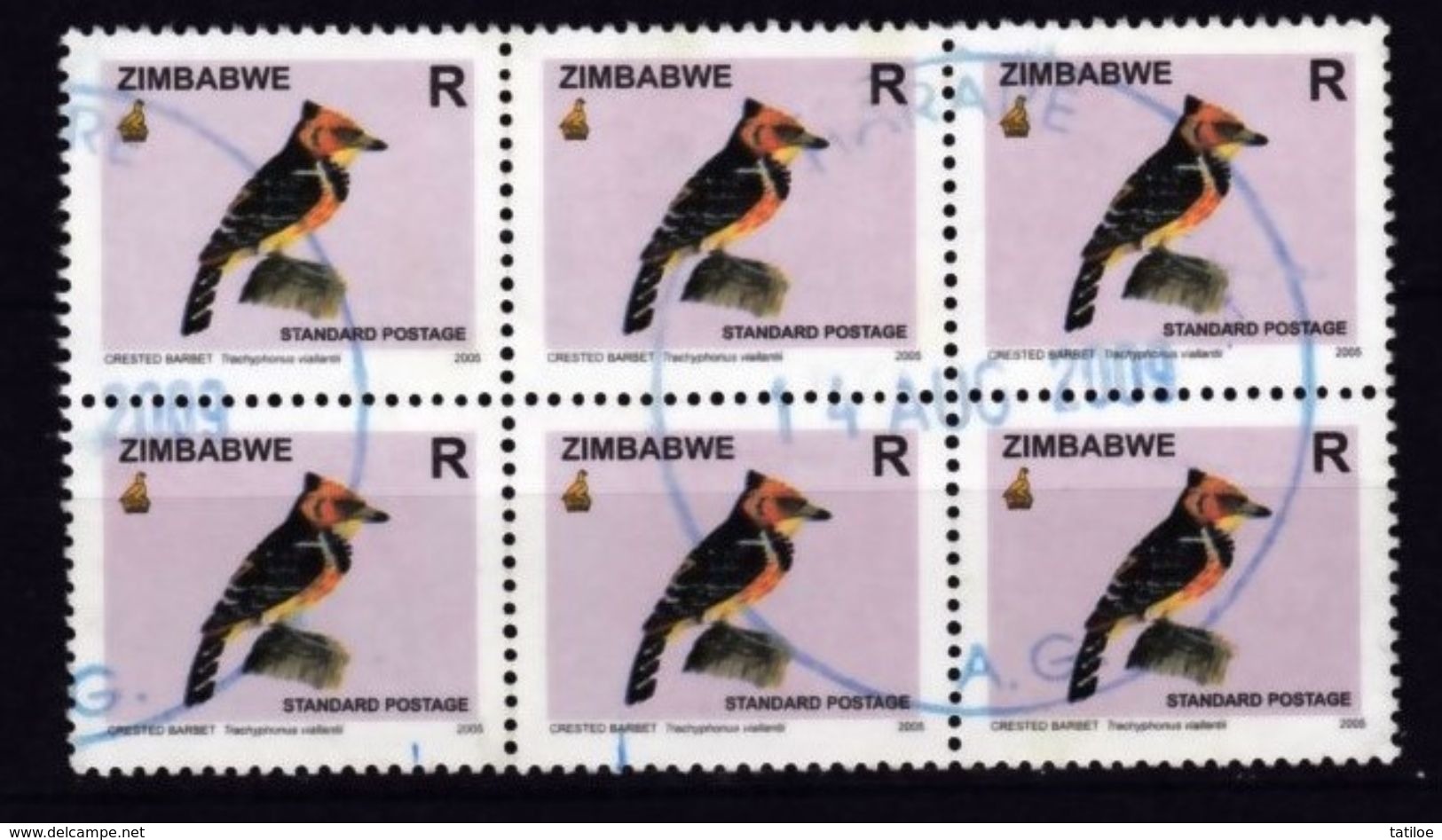 Zimbabwe 2005 Definitives Birds Interesting Group, VFU / Used / O (Simbabwe) - Zimbabwe (1980-...)