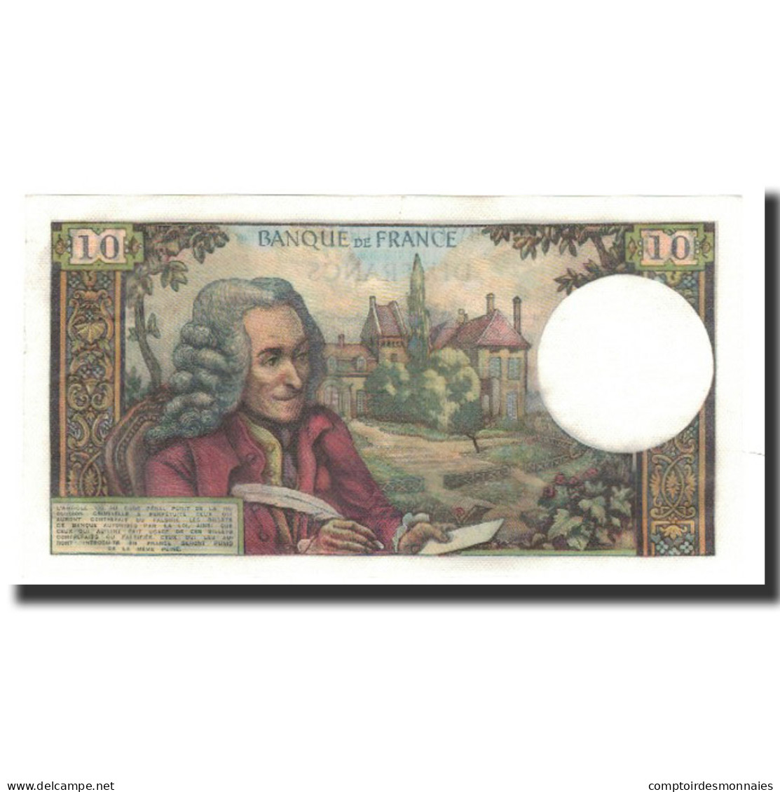 France, 10 Francs, 1967-04-06, NEUF, Fayette:62.26, KM:147b - 10 F 1963-1973 ''Voltaire''