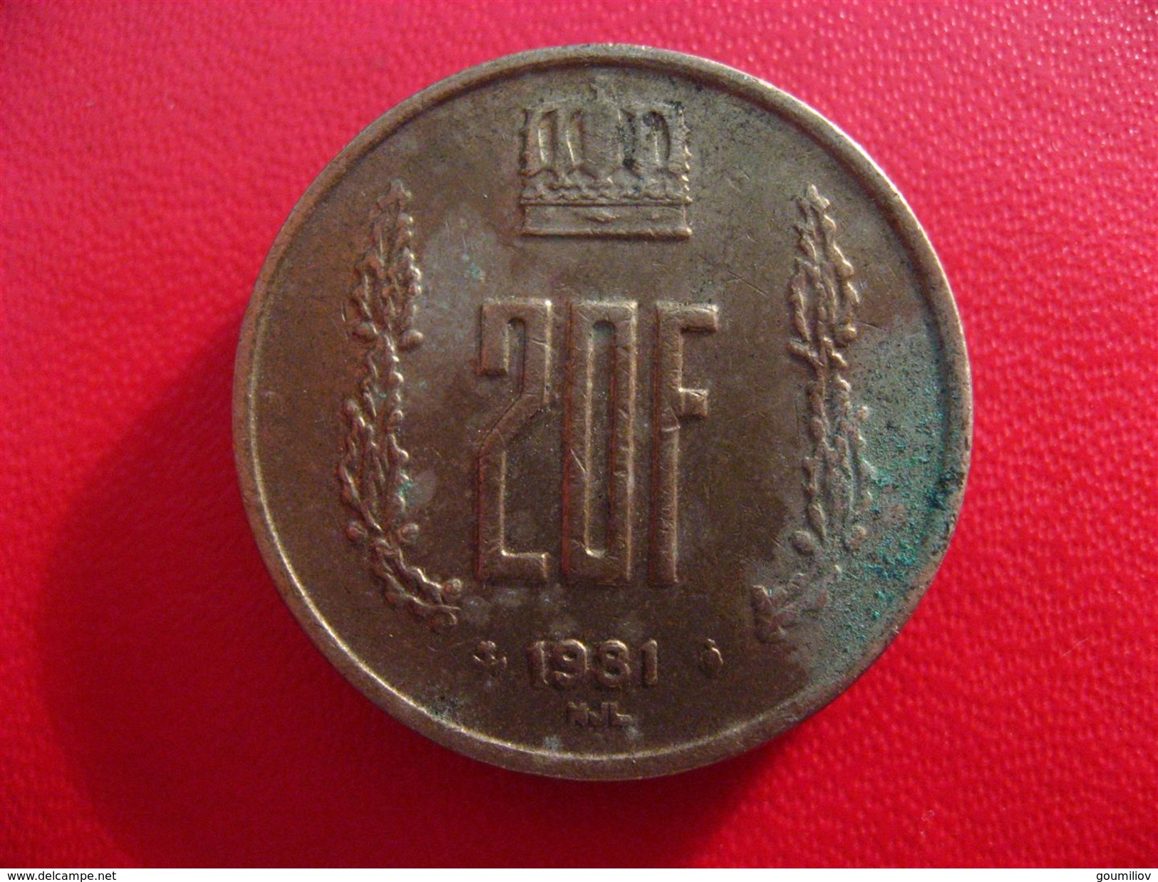 Luxembourg - 20 Francs 1981 8074 - Luxemburg