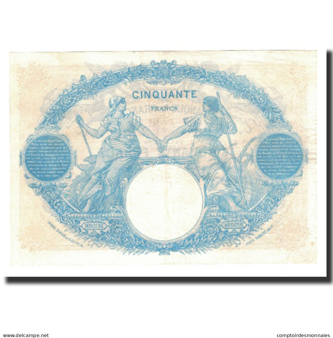 Billet, France, 50 Francs, 1925-01-22, TTB+, Fayette:14.38, KM:64g - 50 F 1889-1927 ''Bleu Et Rose''