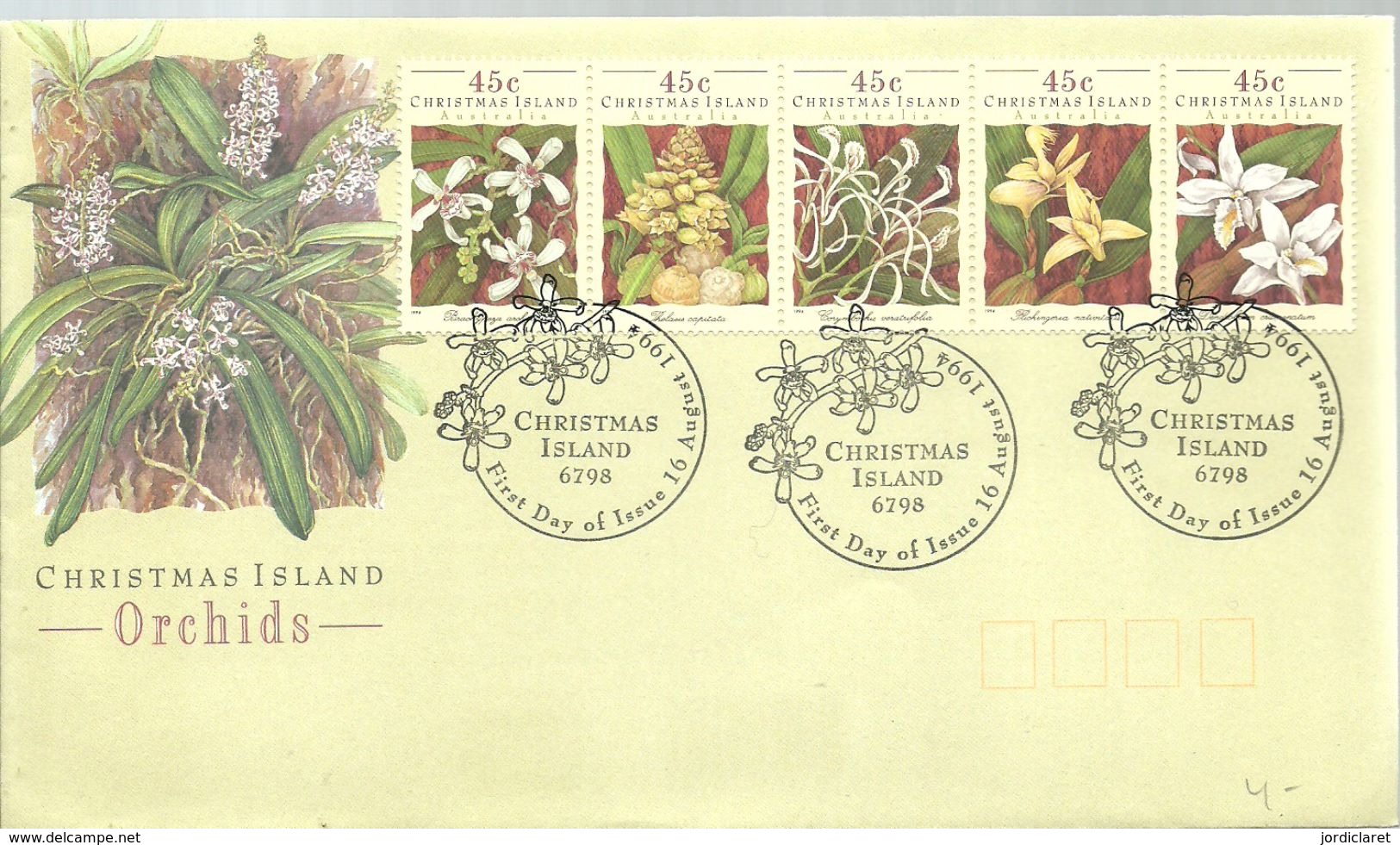 FDC 1994 - Christmas Island