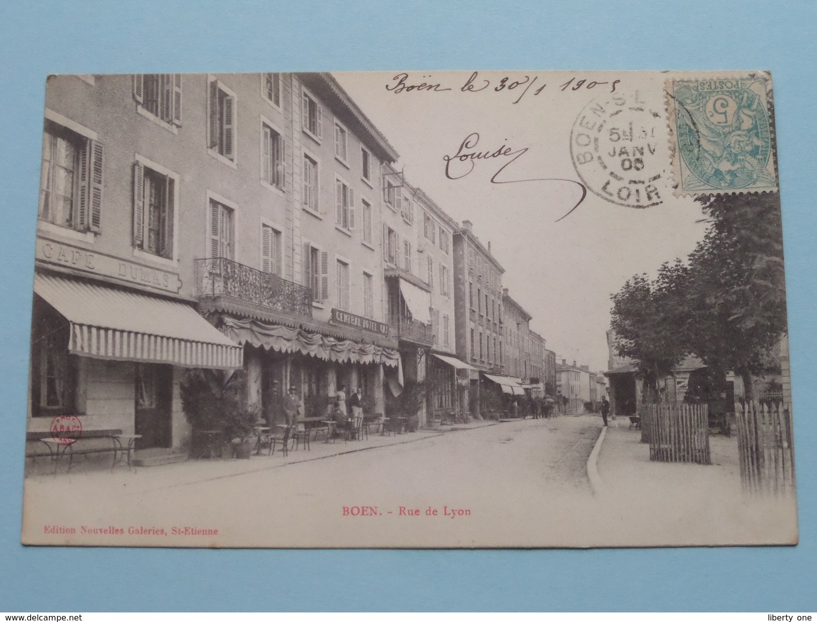 BOËN Rue De LYON ( Ed. Nouvelles Galeries ) Anno 1905 ( Zie Foto Details ) !! - Otros & Sin Clasificación