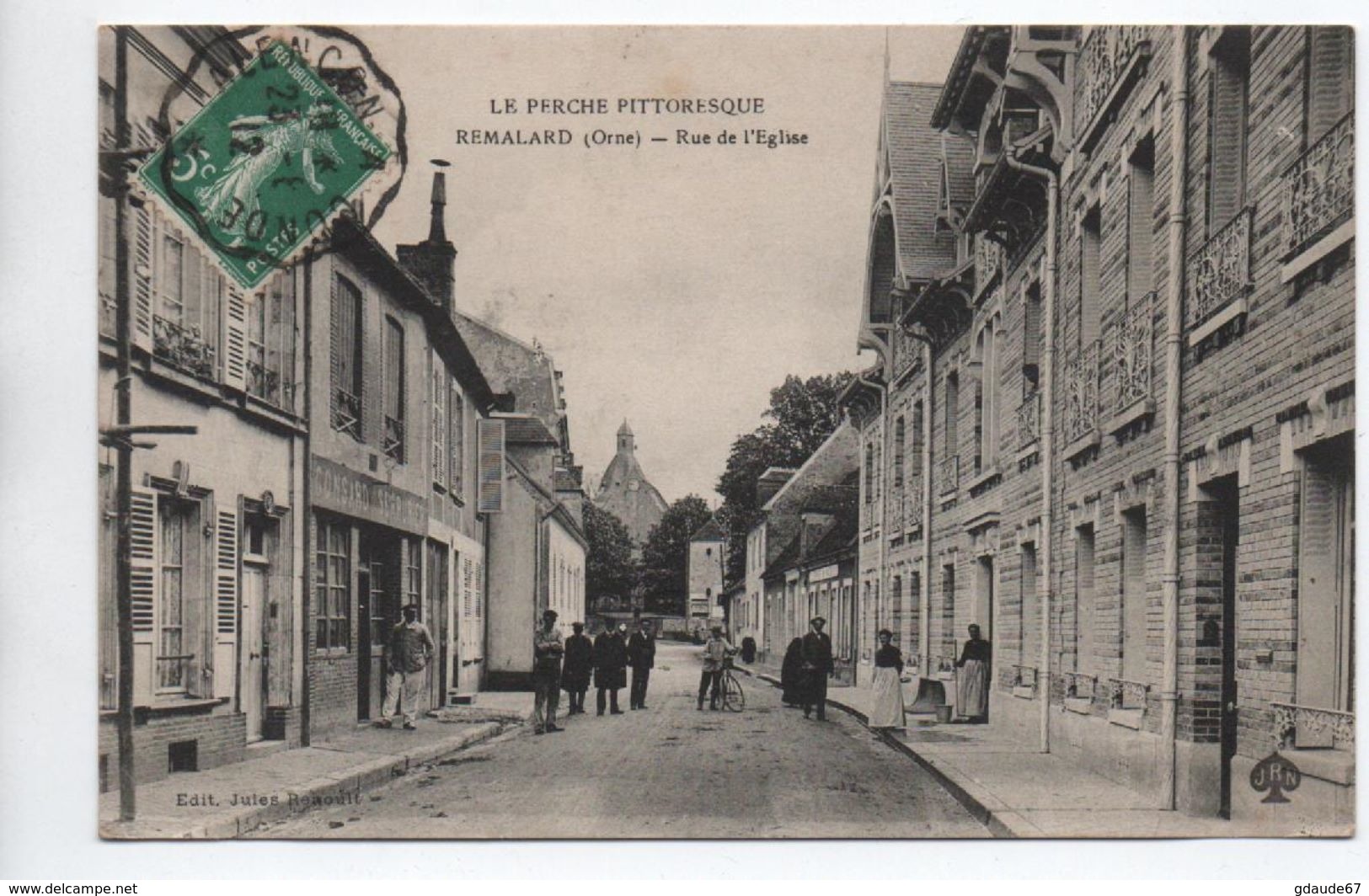 REMALARD (61) - RUE DE L'EGLISE - Remalard