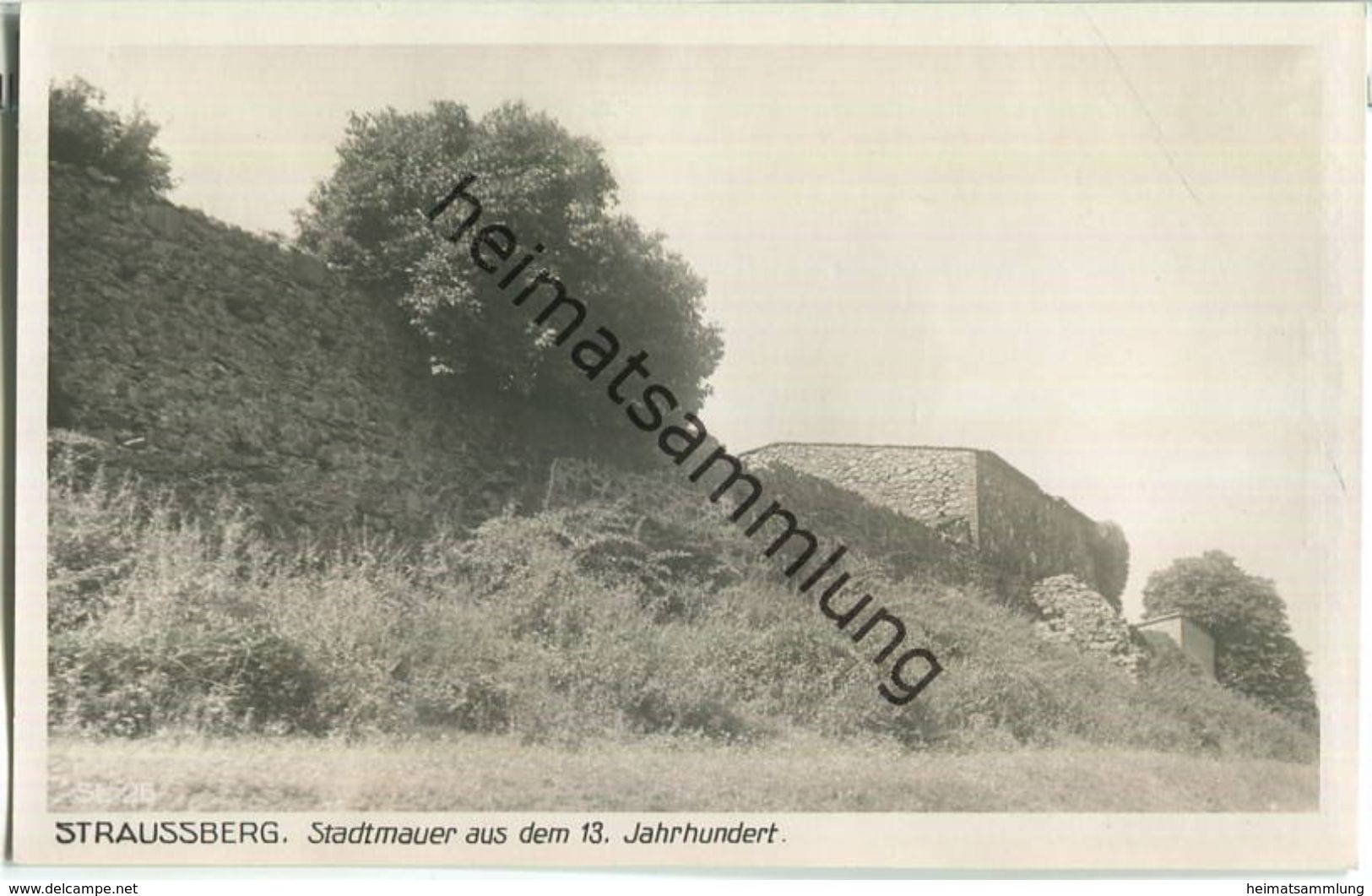 Strausberg - Stadtmauer - Verlag Ludwig Walter Berlin - Strausberg