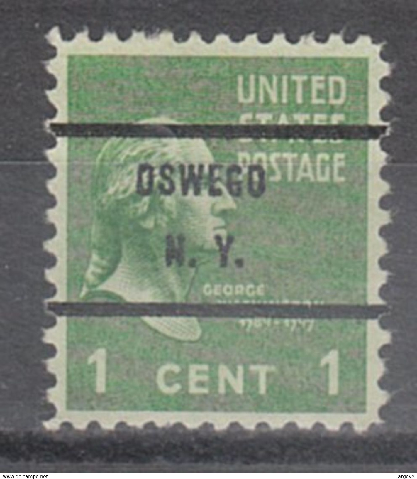 USA Precancel Vorausentwertung Preo, Bureau New York, Oswego 804-71 - Precancels