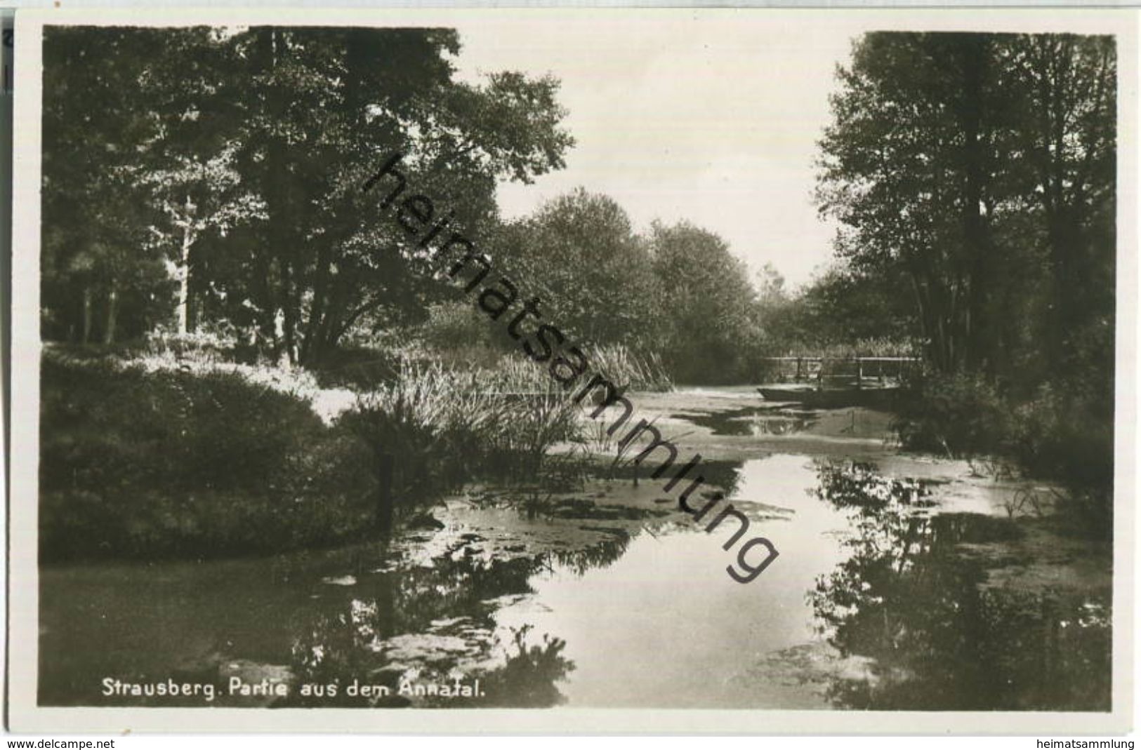 Strausberg - Annatal - Foto-Ansichtskarte 30er Jahre - Verlag Max O'Brien Berlin - Strausberg