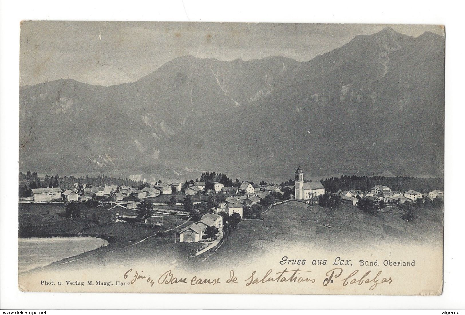 18882 - Gruss Aus Lax Bünd. Oberland - Autres & Non Classés