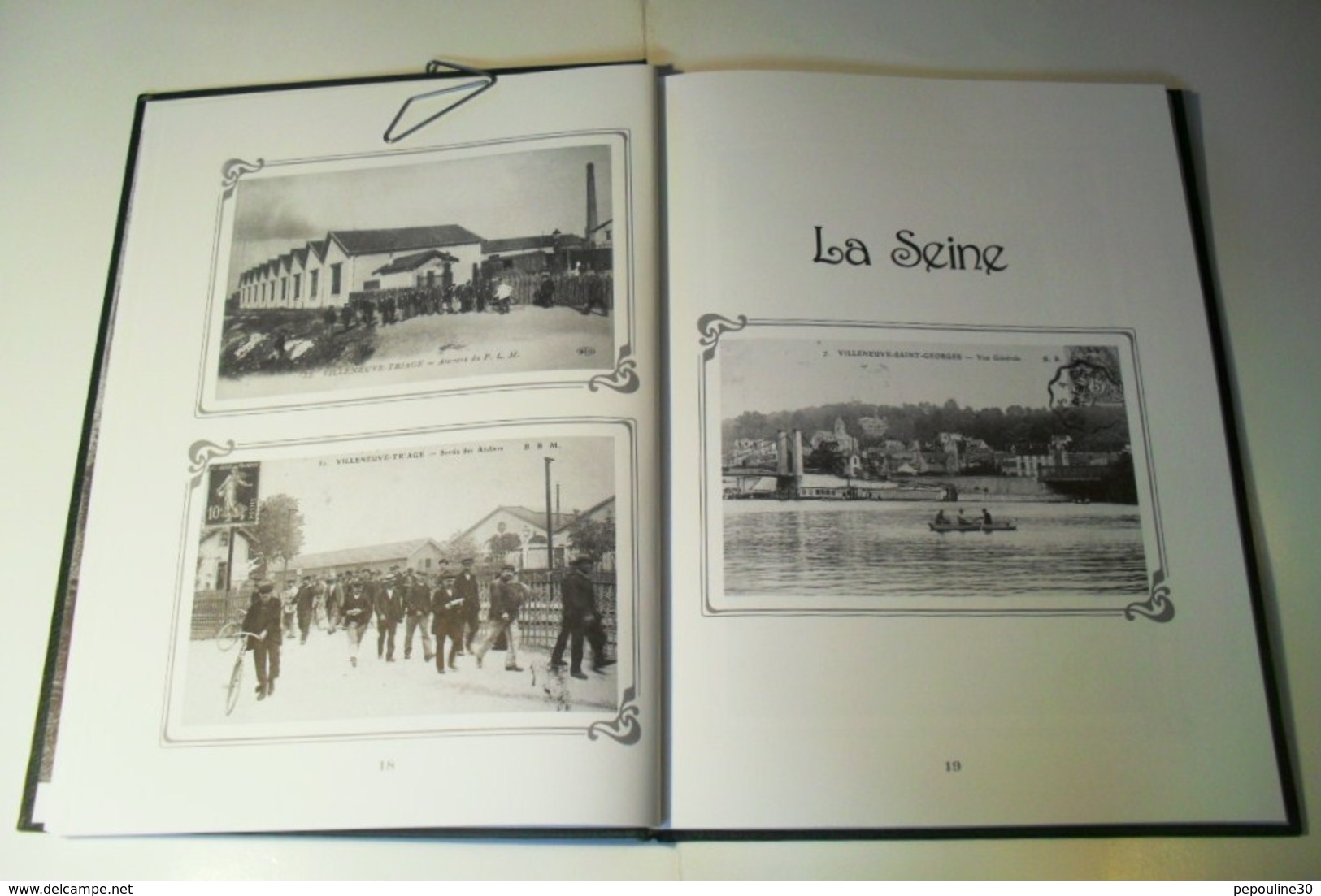 LIVRE // IMAGES DU PASSÉ DE VILLENEUVE-SAINT-GEORGES . FÉVRIER 1989.