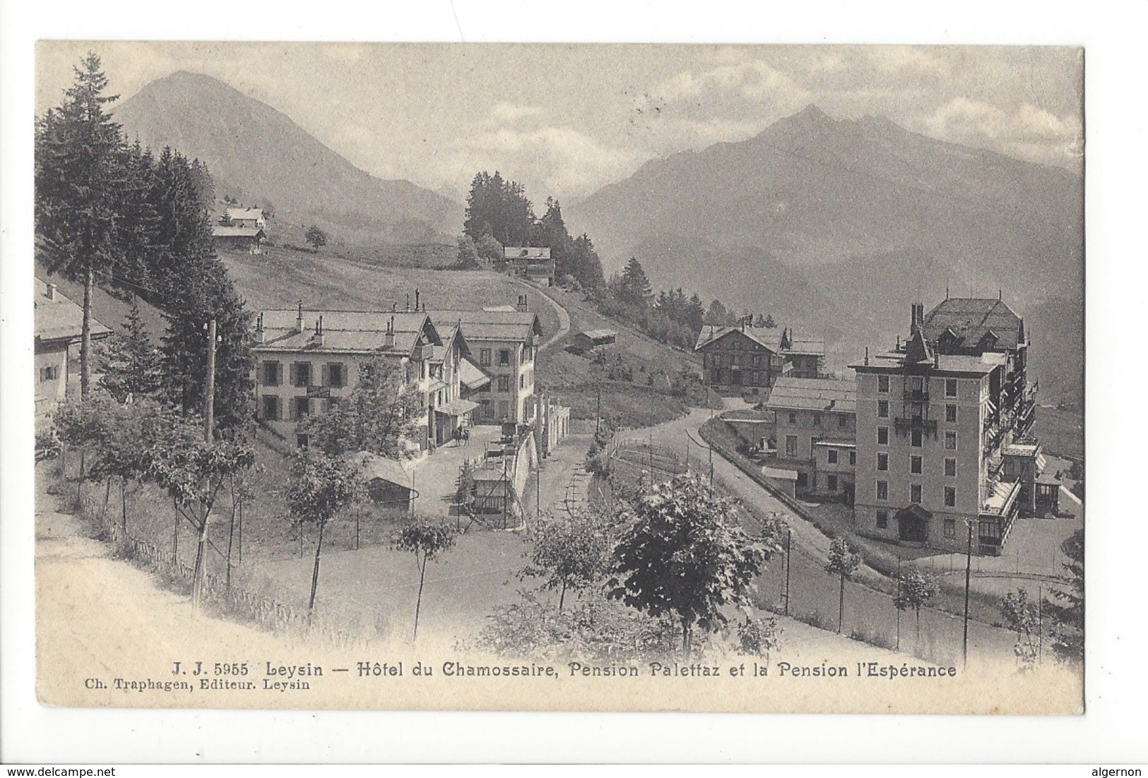 18896 - Leysin Hôtel Du Chamossaire Pension Palettaz Et La Pension L'Espérance - Leysin