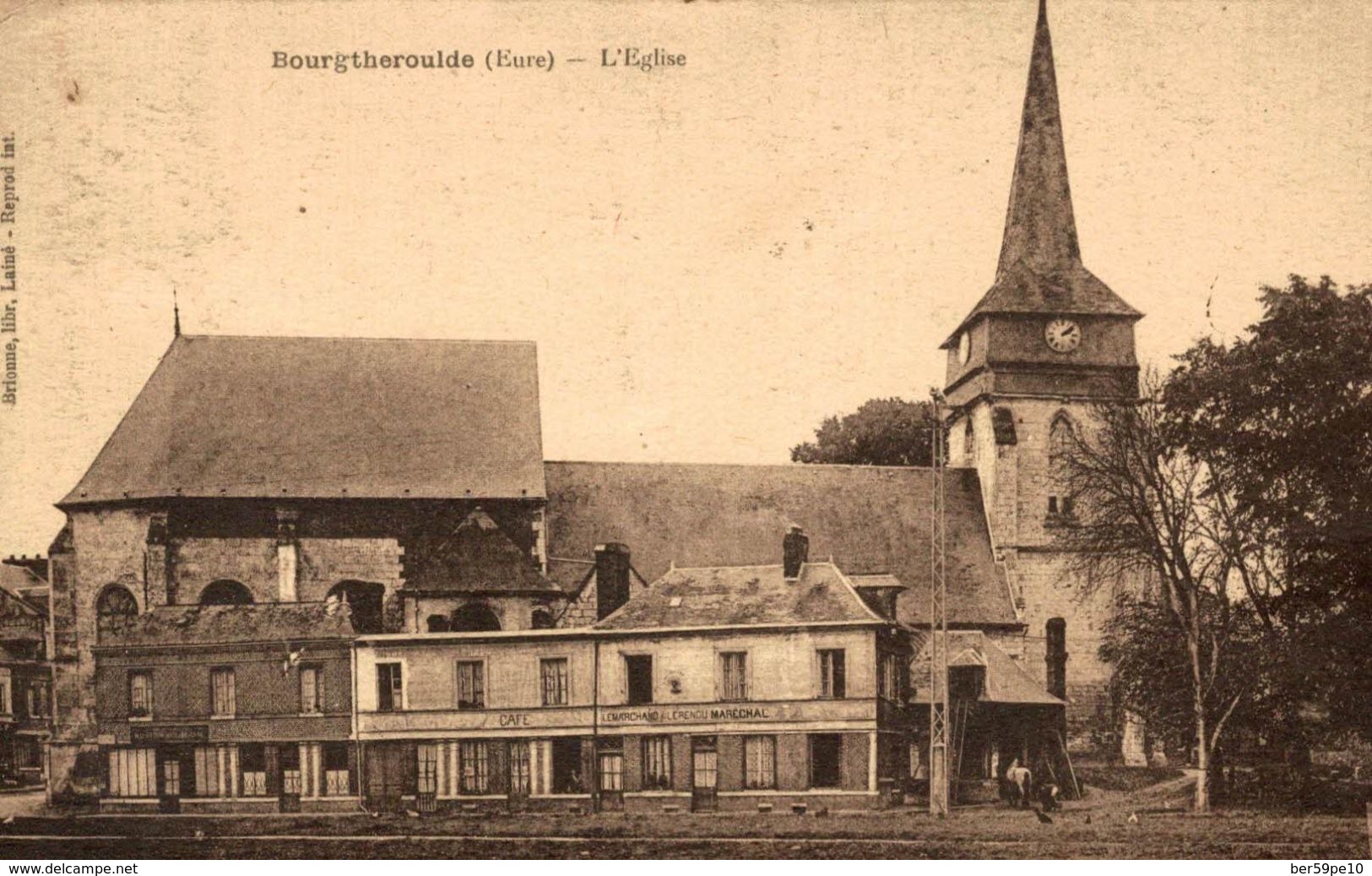 27 BOURGTHEROULDE L'EGLISE - Bourgtheroulde