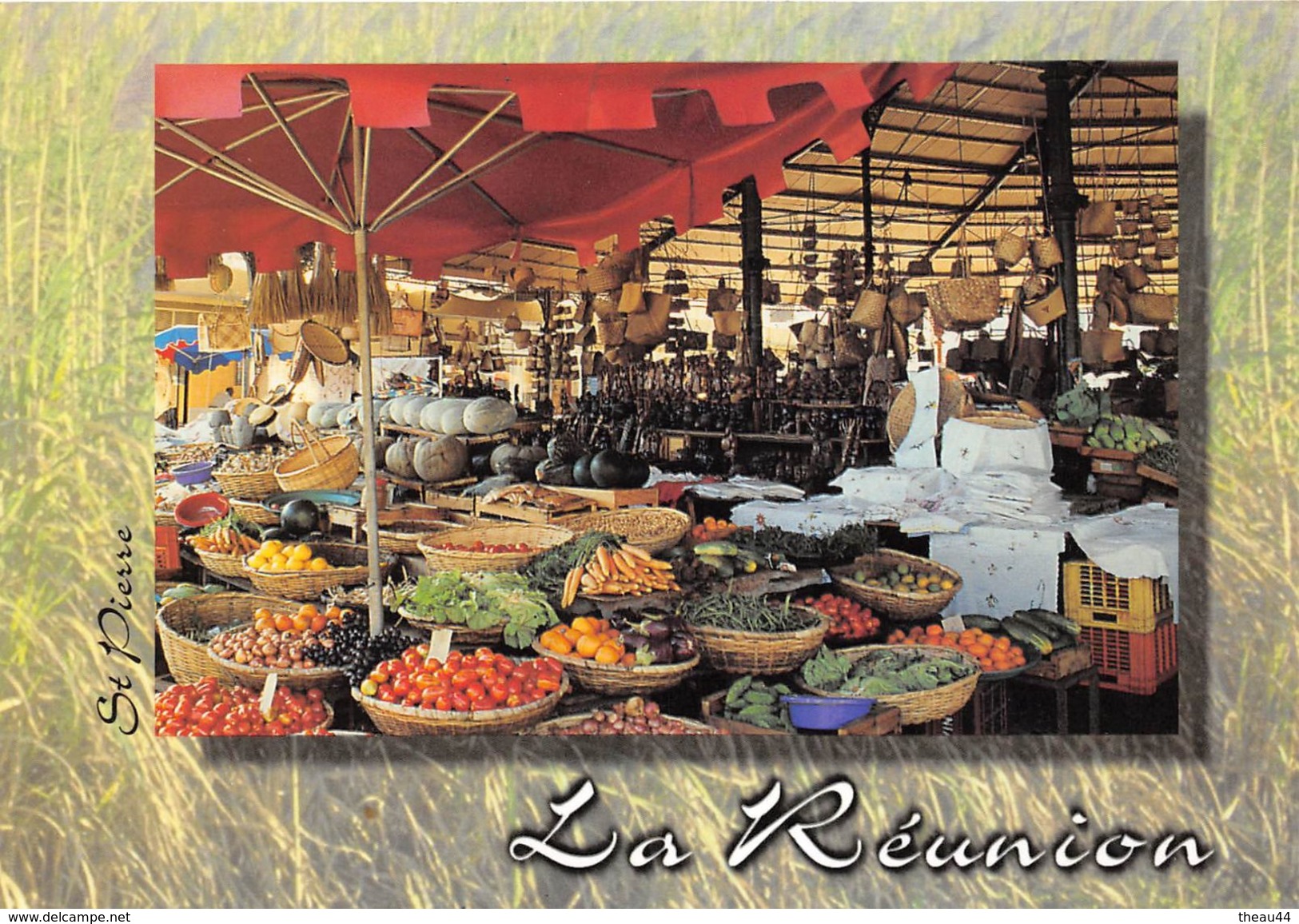 ¤¤   -   ILE De La REUNION   -  SAINT-PIERRE   -  Le Marché Couvert  -   ¤¤ - Saint Pierre