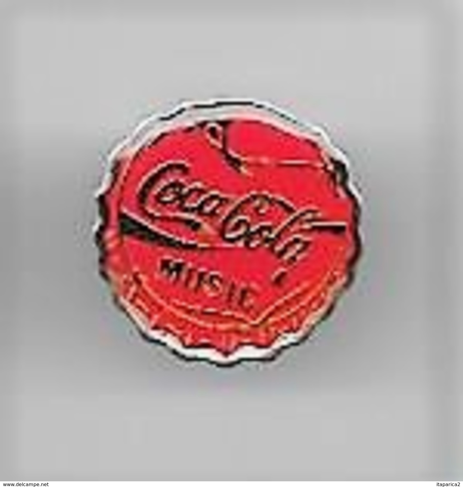 PINS COCA COLA MUSIC CAPSULE Grand Modèle NEUF / 33NAT - Coca-Cola