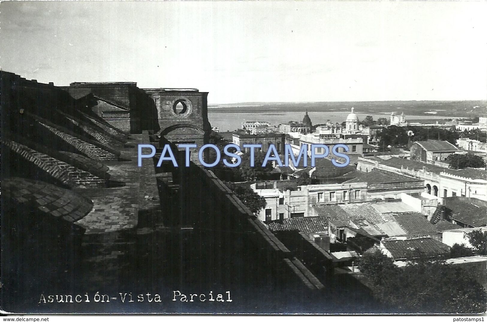 84087 PARAGUAY ASUNCION VISTA PARCIAL POSTAL POSTCARD - Paraguay