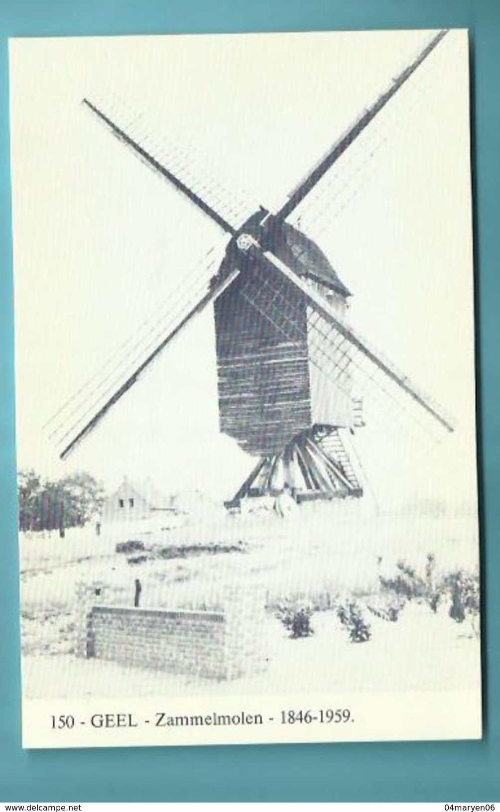 -  **   150.GEEL  -           ** --    ""  Zammelmolen - 1846-1959 "". -- - Geel