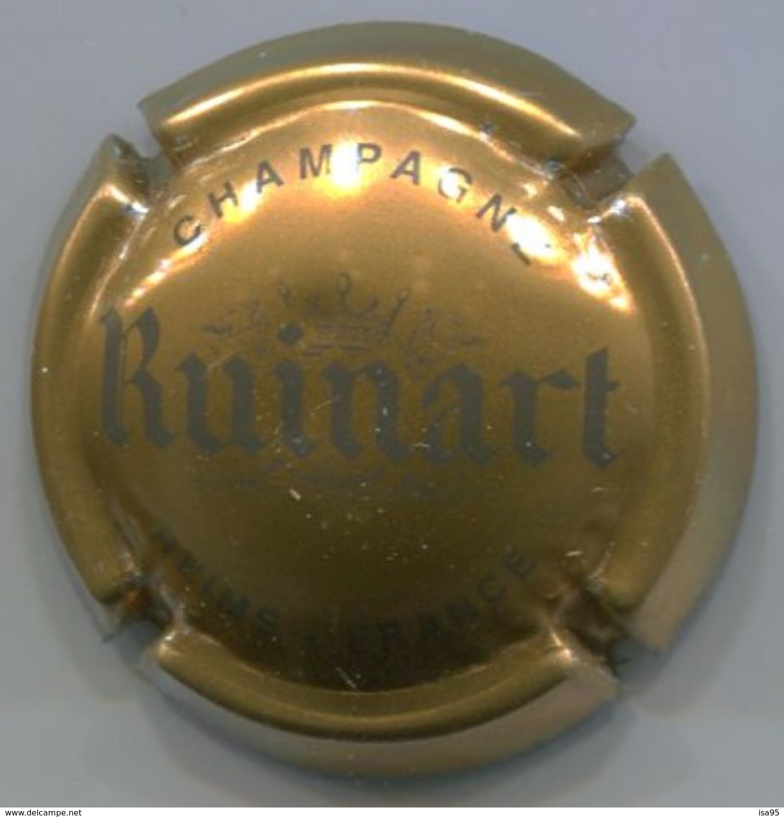 CJ-CAPSULE-CHAMPAGNE RUINART N°49 Or & Gris Diam. 28 - Ruinart Ruinart