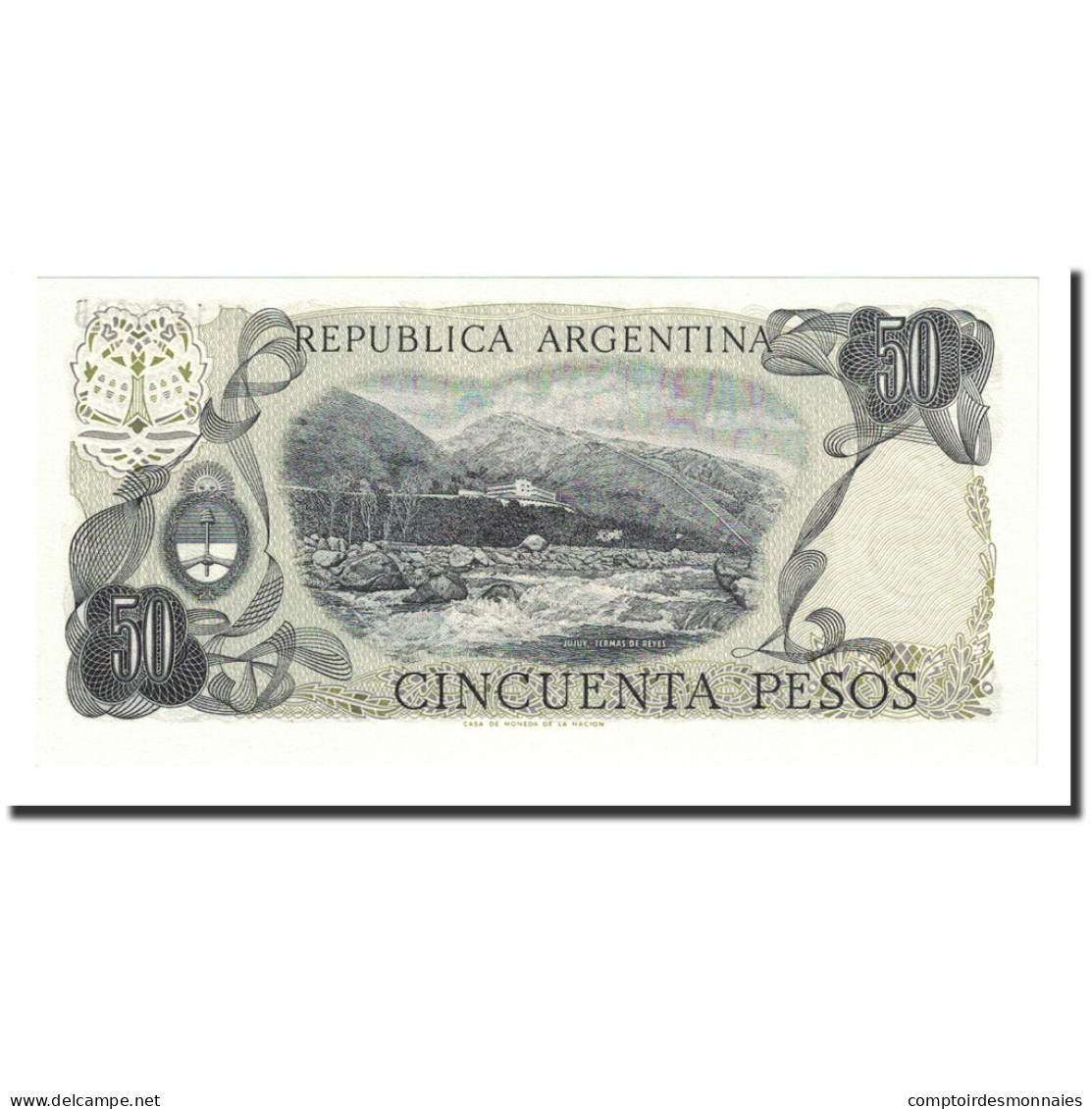 Billet, Argentine, 50 Pesos, Undated (1976-78), KM:301a, NEUF - Argentine