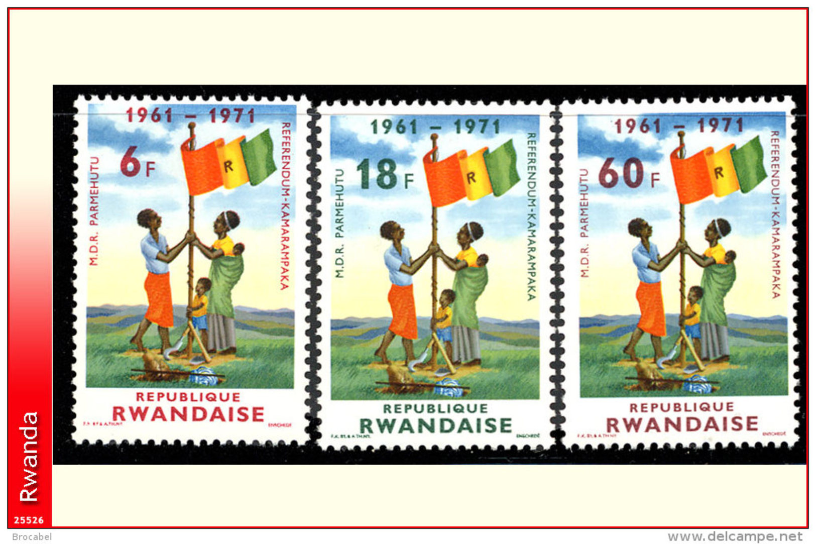 Rwanda 0461/63*  Referendum  H - Neufs