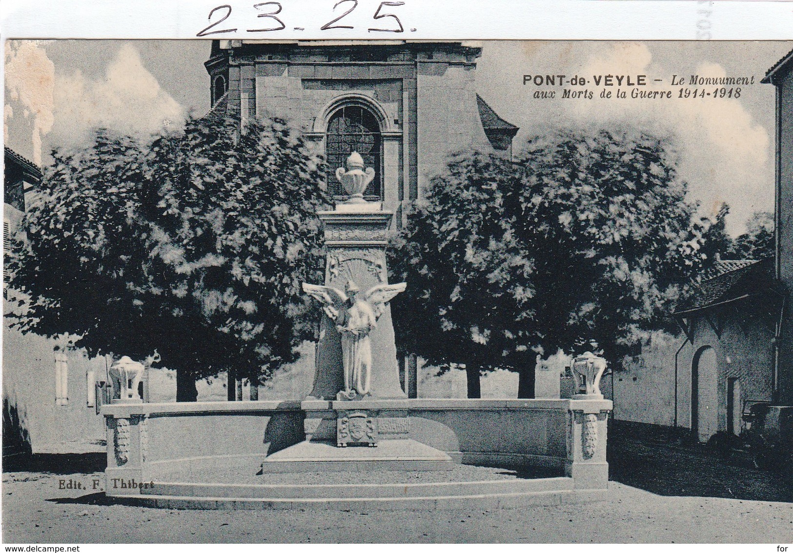 Militaria : PONT -de- VEYLE  Ain ( Le Monument Aux Morts ) - Monumenti Ai Caduti