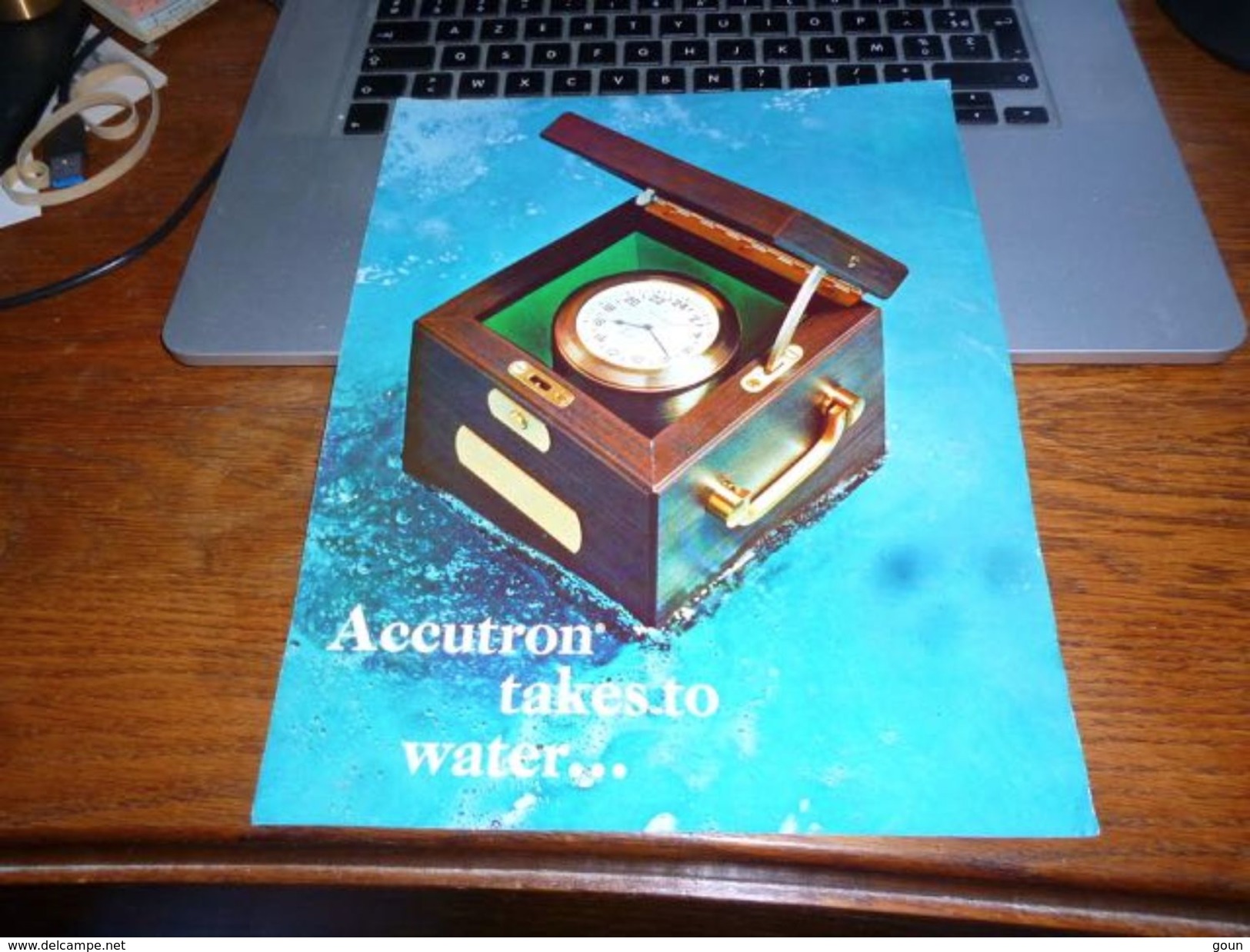 Publicité Accutron By Bulova - Horlogerie - Marine Navigator Mark II - Autres & Non Classés