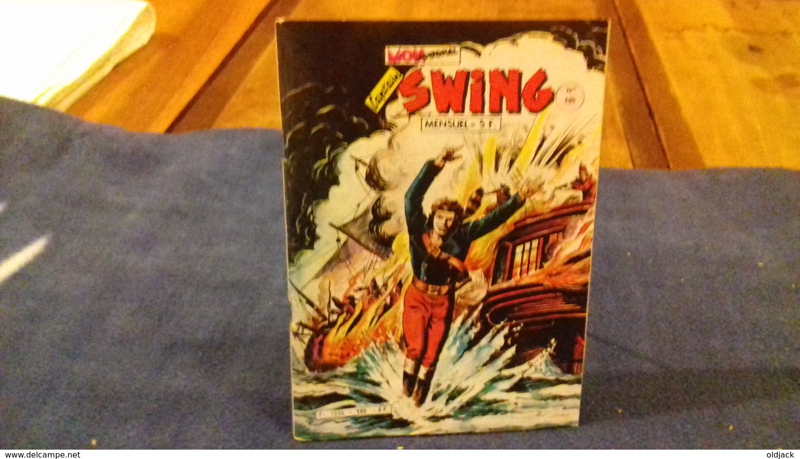 CAPT'AIN SWING N°195 Aventures Et Voyages 1ère Série 1982 (cag14) - Captain Swing