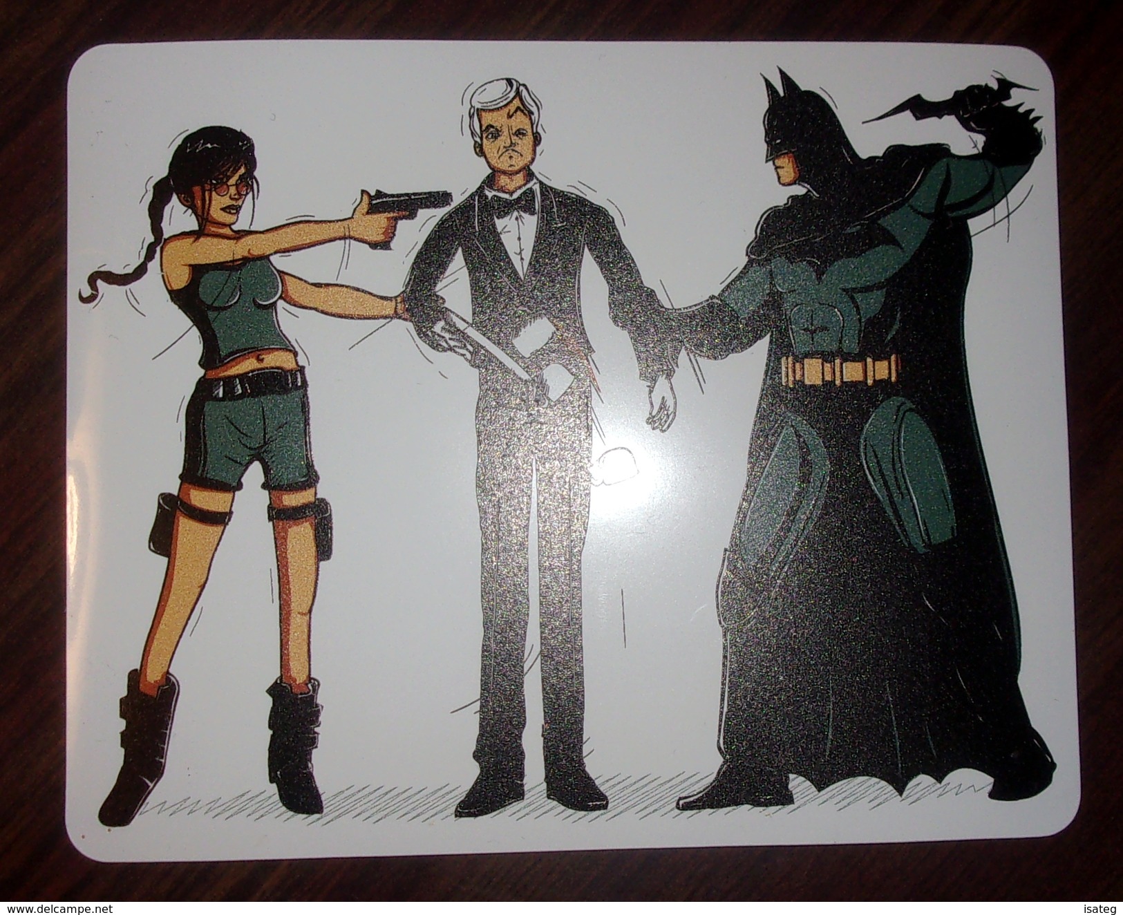 Magnet Batman - Majordome - Lara Croft - Personen