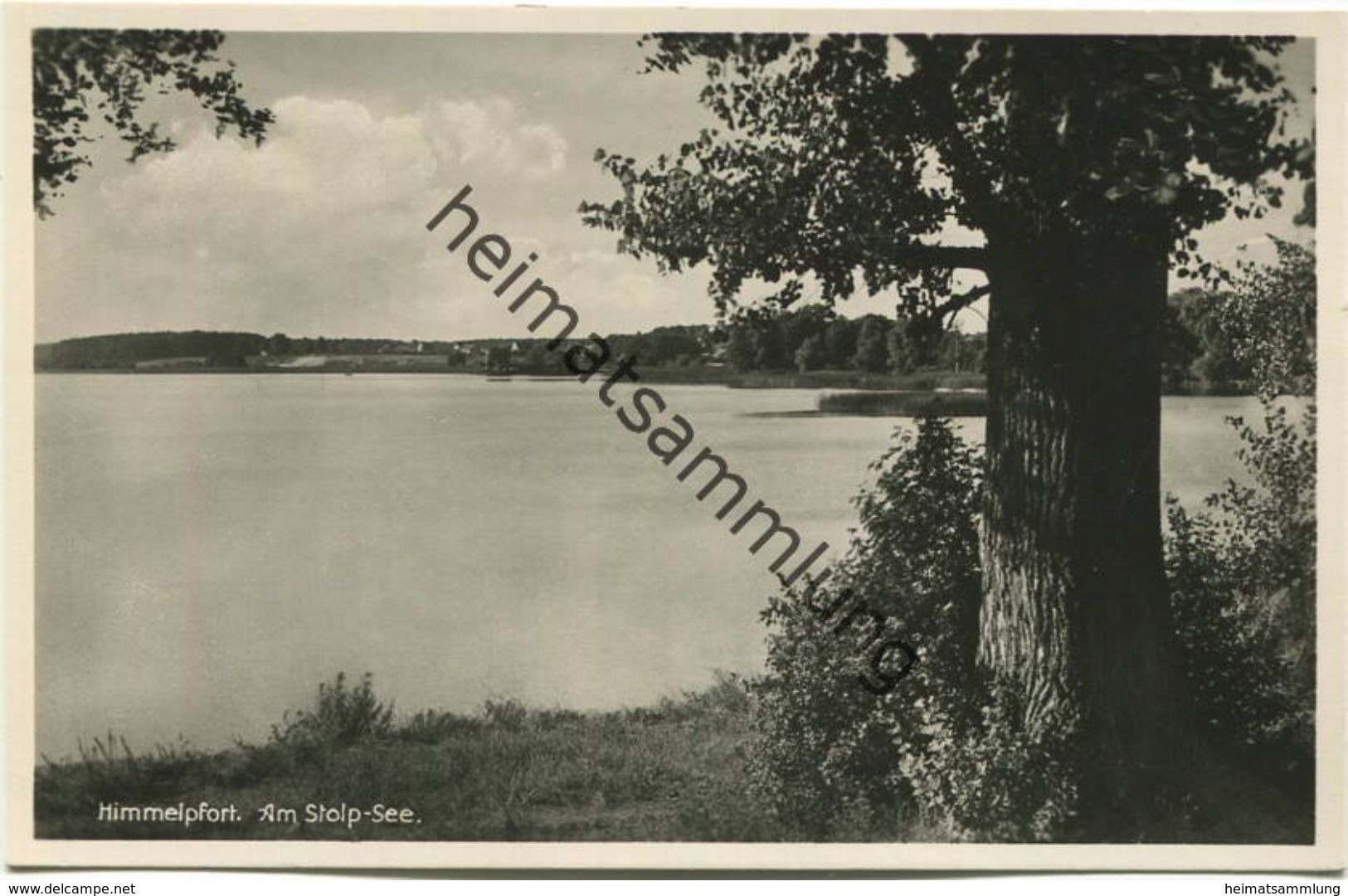 Himmelpfort - Am Stolp-See - Foto-AK 30er Jahre - Verlag J. Goldiner Berlin - Fuerstenberg