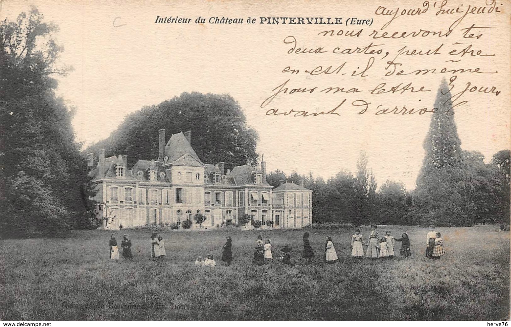 PINTERVILLE - Intérieur Du Château - Pinterville