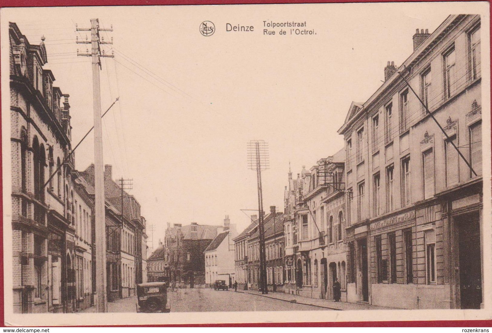 Deinze Tolpoortstraat Rue De L' Octroi ZELDZAAM (in Zeer Goede Staat) - Deinze