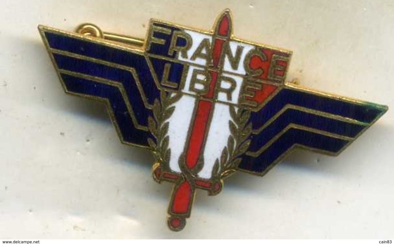 Insigne  FRANCE LIBRE,insigne General (retirage Email)___mourgeon - Armée De Terre