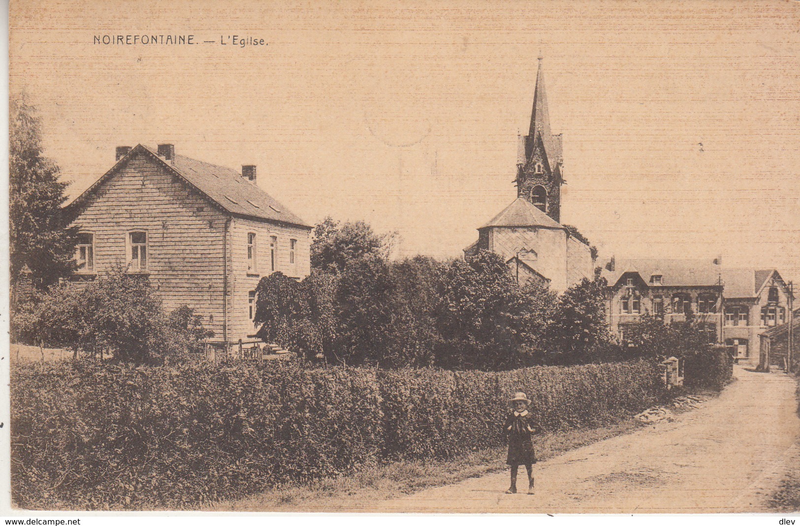 Noirefontaine - L' Eglise Et Environs - Phototypie Desaix, Bruxelles - Bouillon