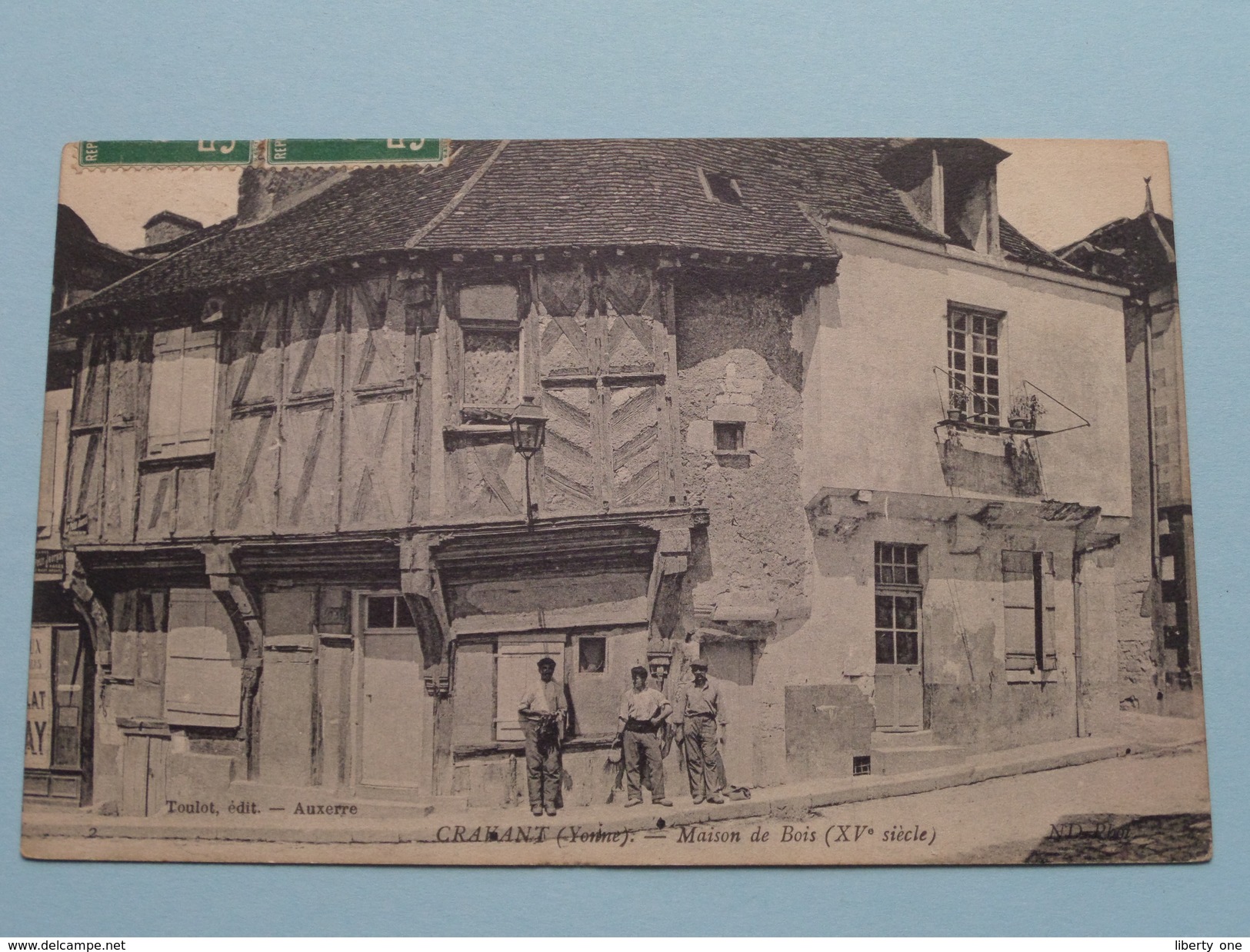 CRAVANT Maison De Bois ( Toulot ) Anno 1912 ( Zie Foto Details ) !! - Autres & Non Classés